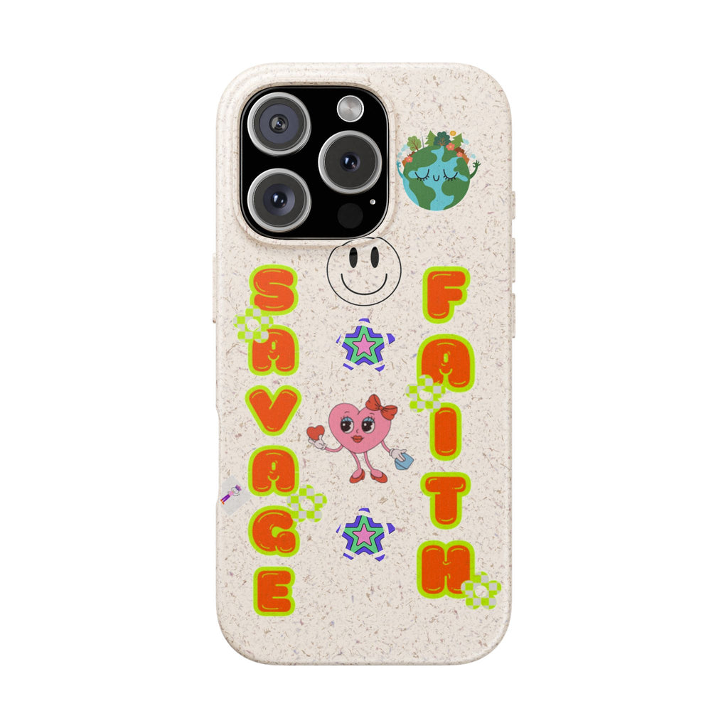 Phone Cases - 'Savage Faith' Design