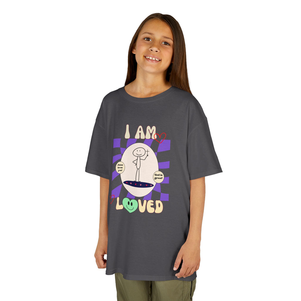 Kids Tee - I Am Loved Design