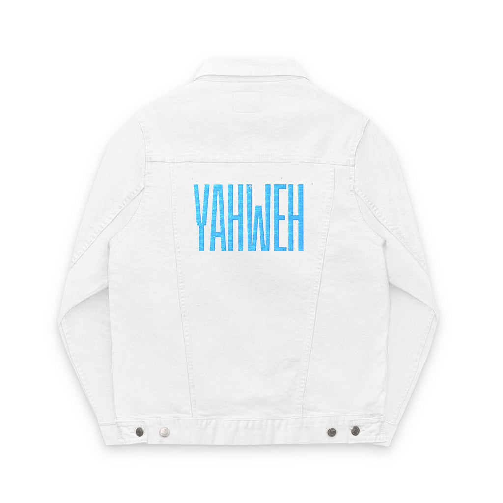 Embroidered Denim Jacket - YAHWEH Design