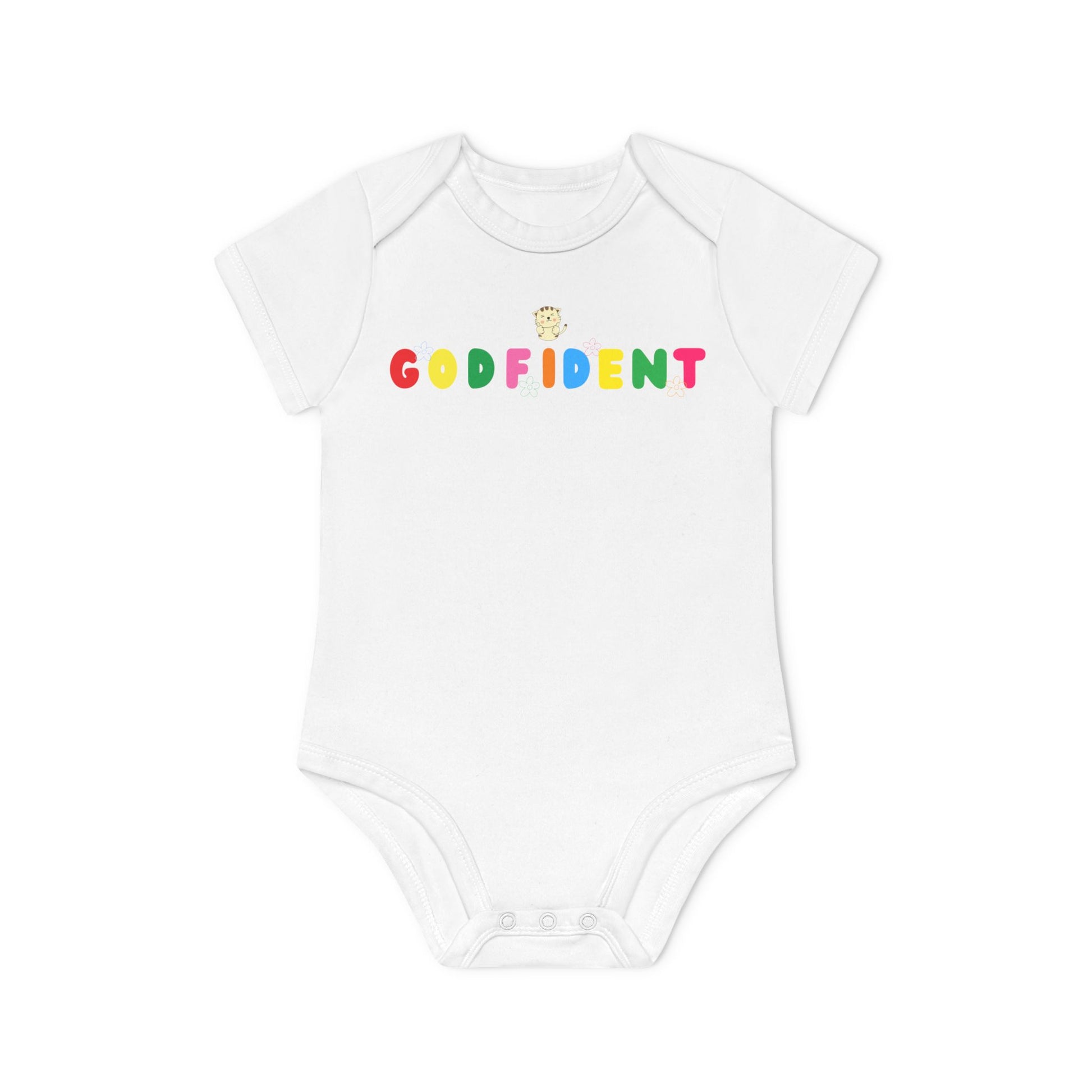 Baby Bodysuit GODFIDENT Organic Short Sleeve
