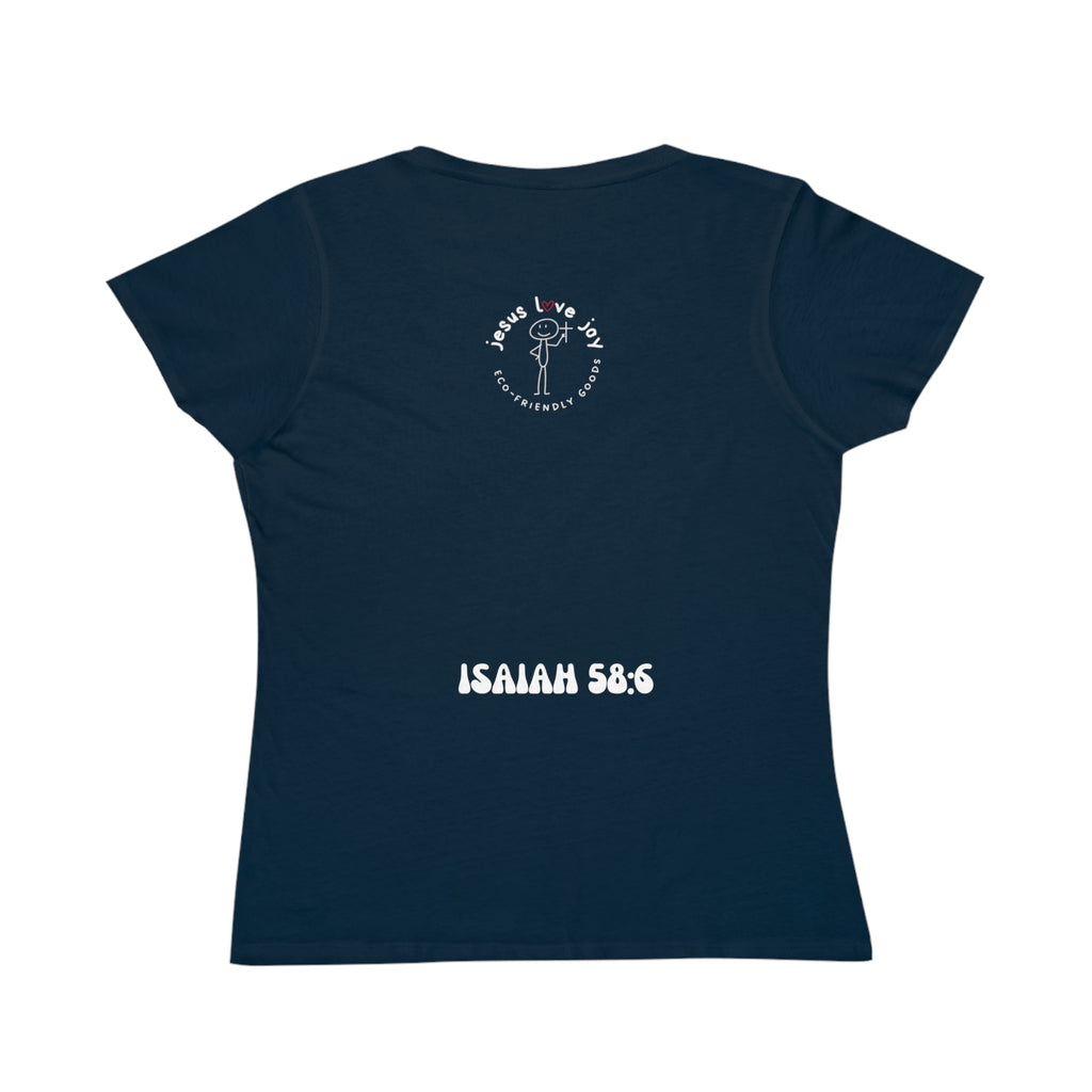 Organic Women’s T-Shirt - Break the Chains