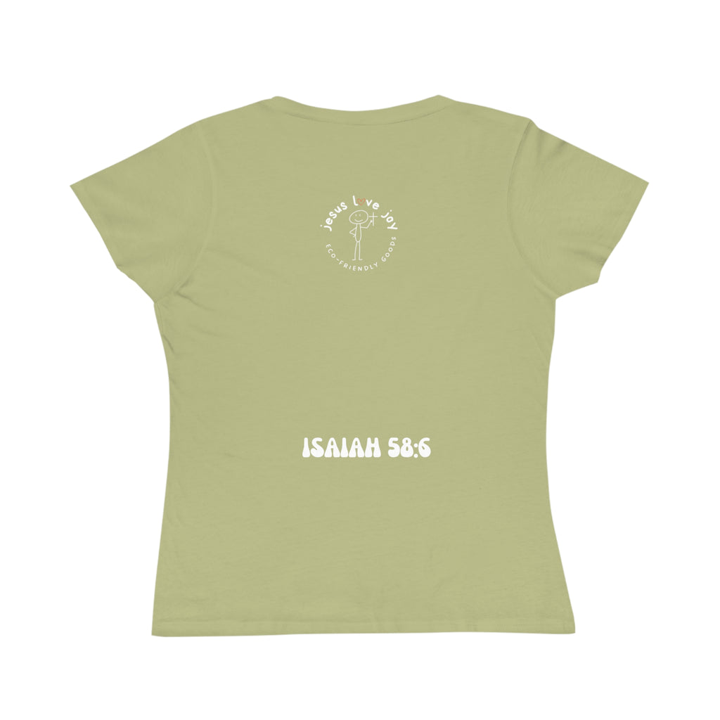 Organic Women’s T-Shirt - Break the Chains