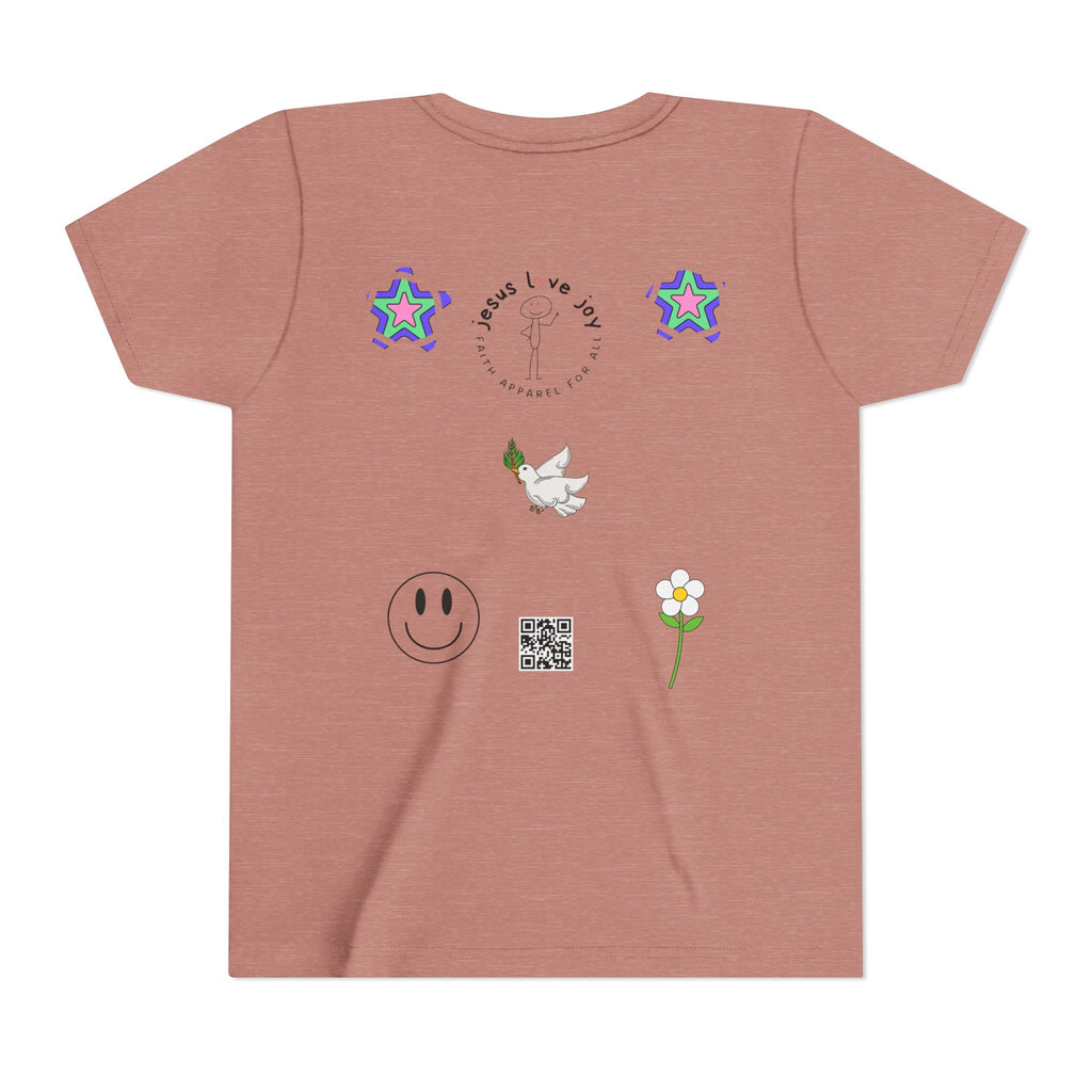 Youth Short Sleeve Tee - 'Amen'  Typography Shirt