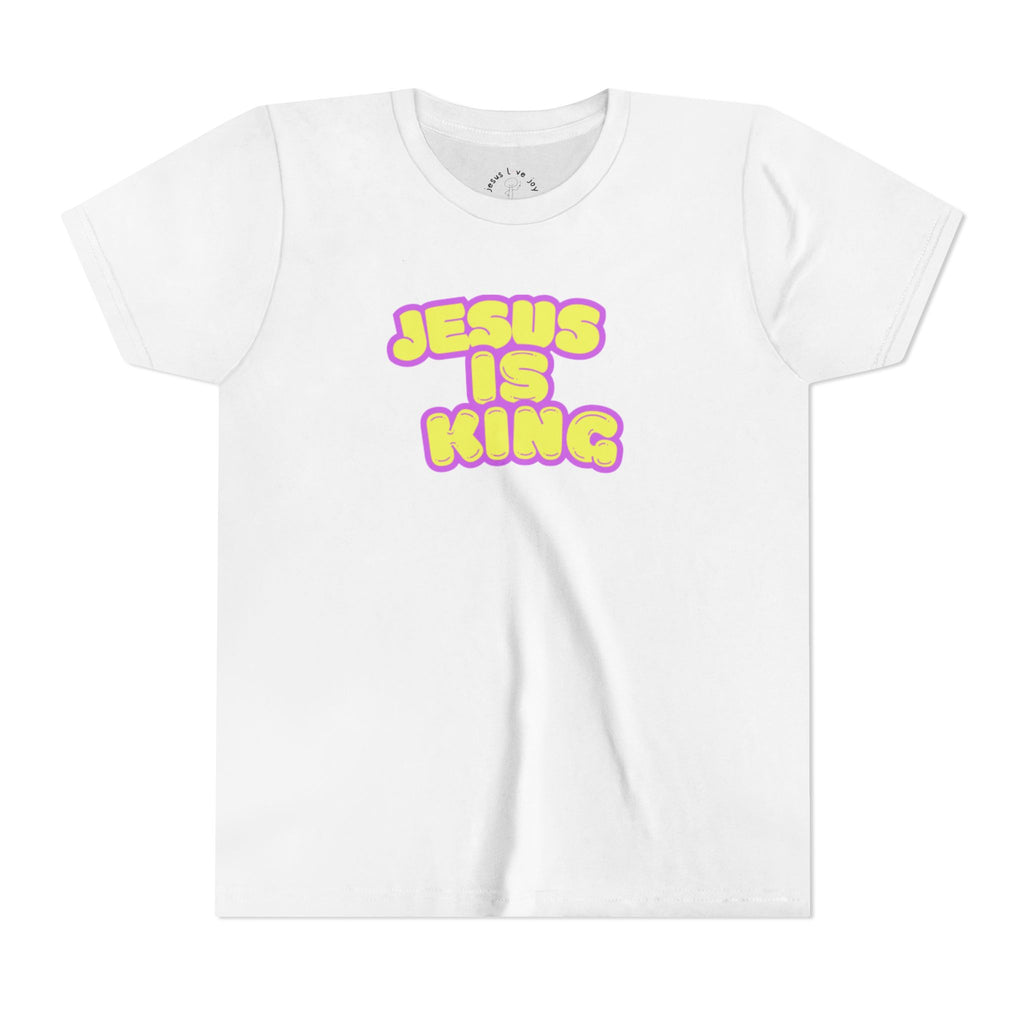 Youth Tee - Jesus is KING Design