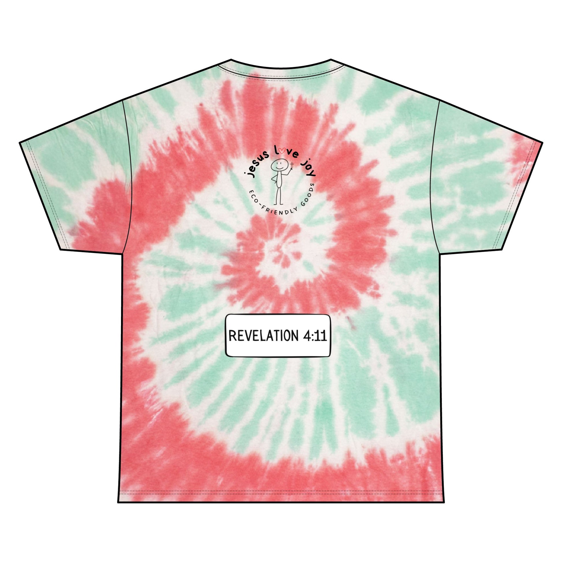 Unisex Tie Dye Cotton Tee