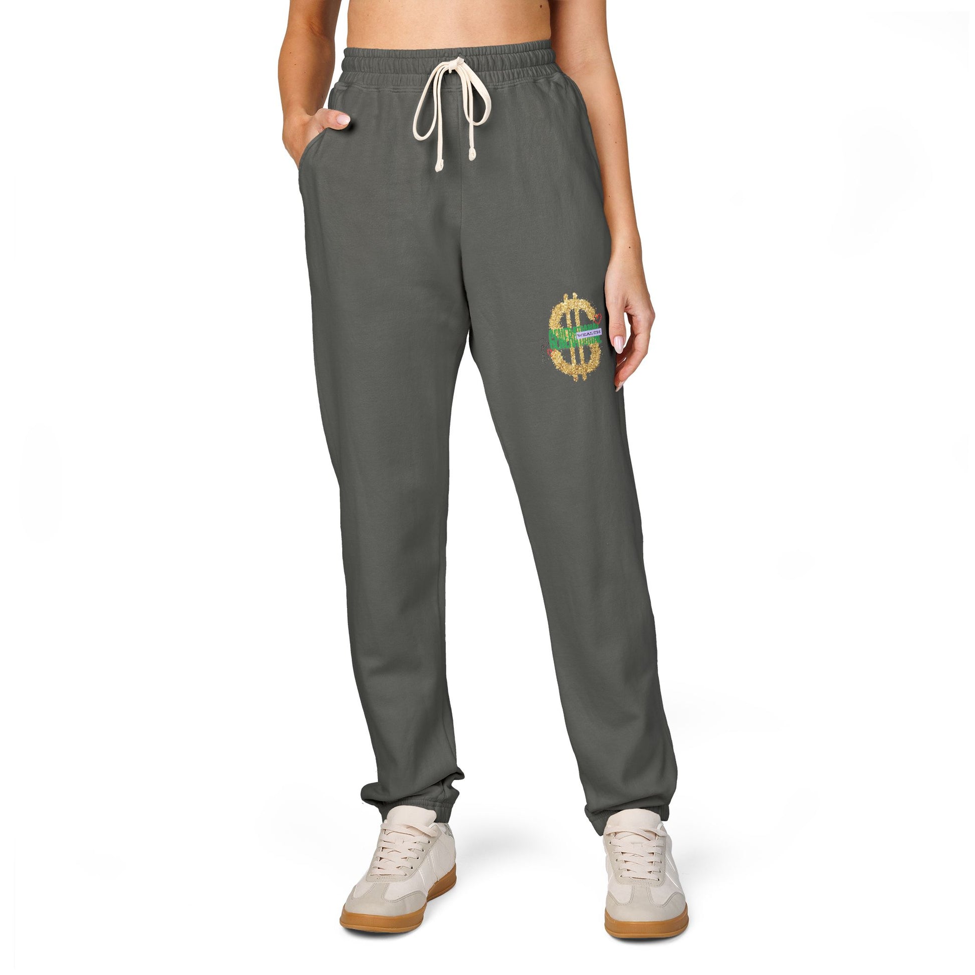 Fleece Sweatpants - Generational Wealth Inspirational Design