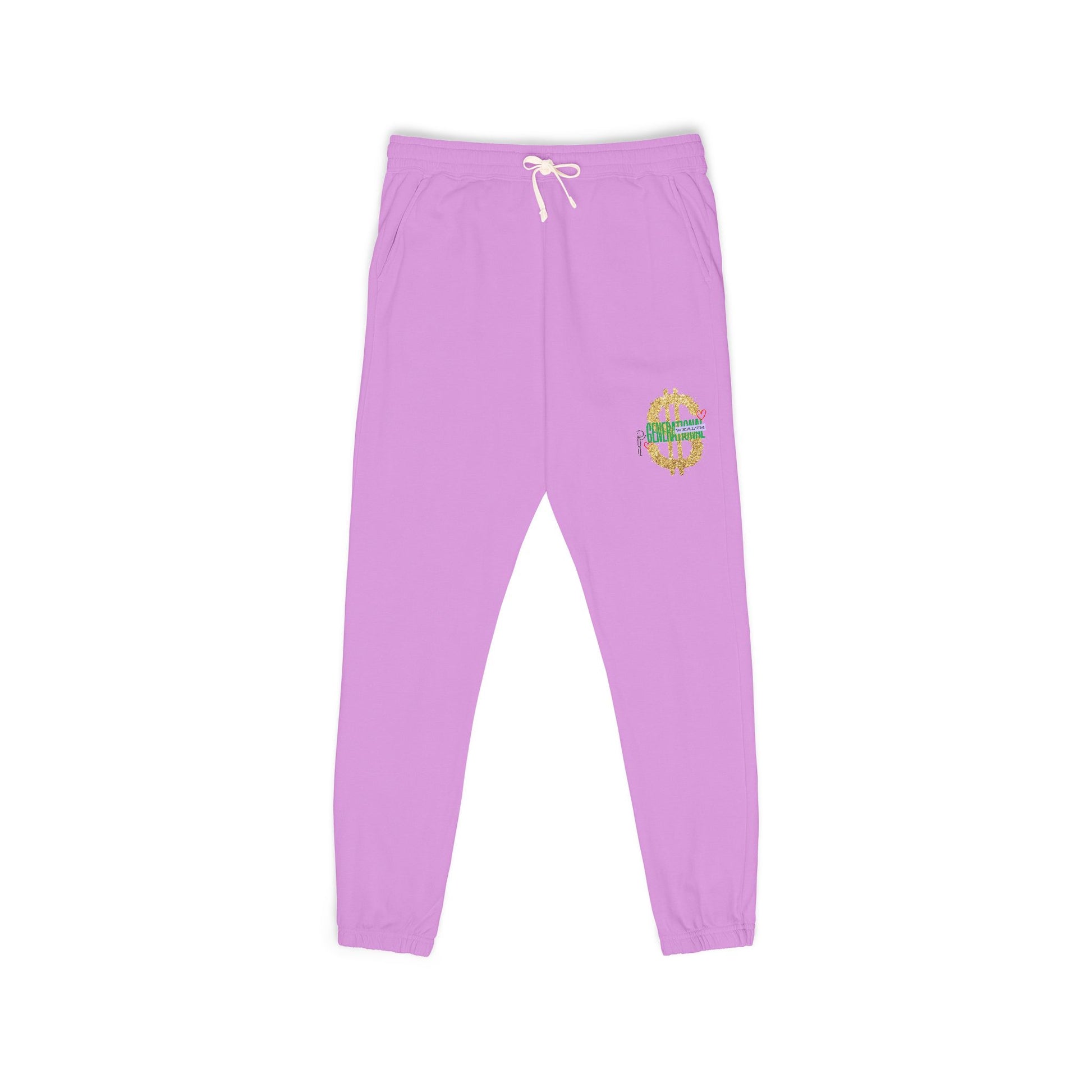 Fleece Sweatpants - Generational Wealth Inspirational Design