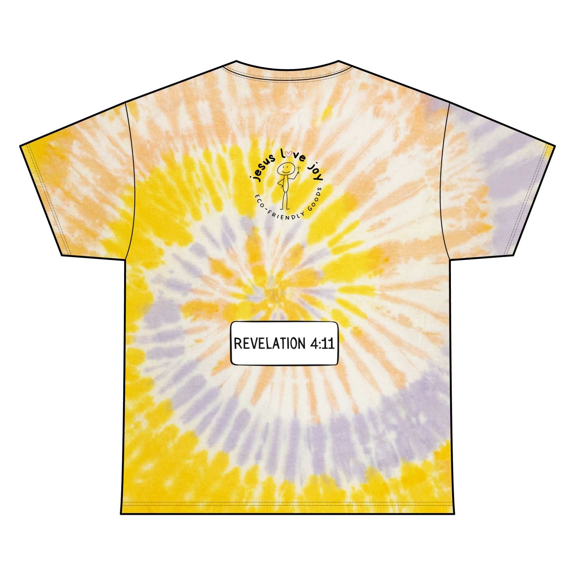Unisex Tie Dye Cotton Tee