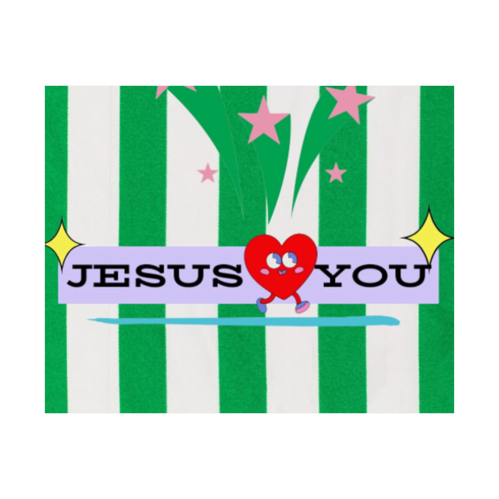 Poster- ‘Jesus ❤️ you’