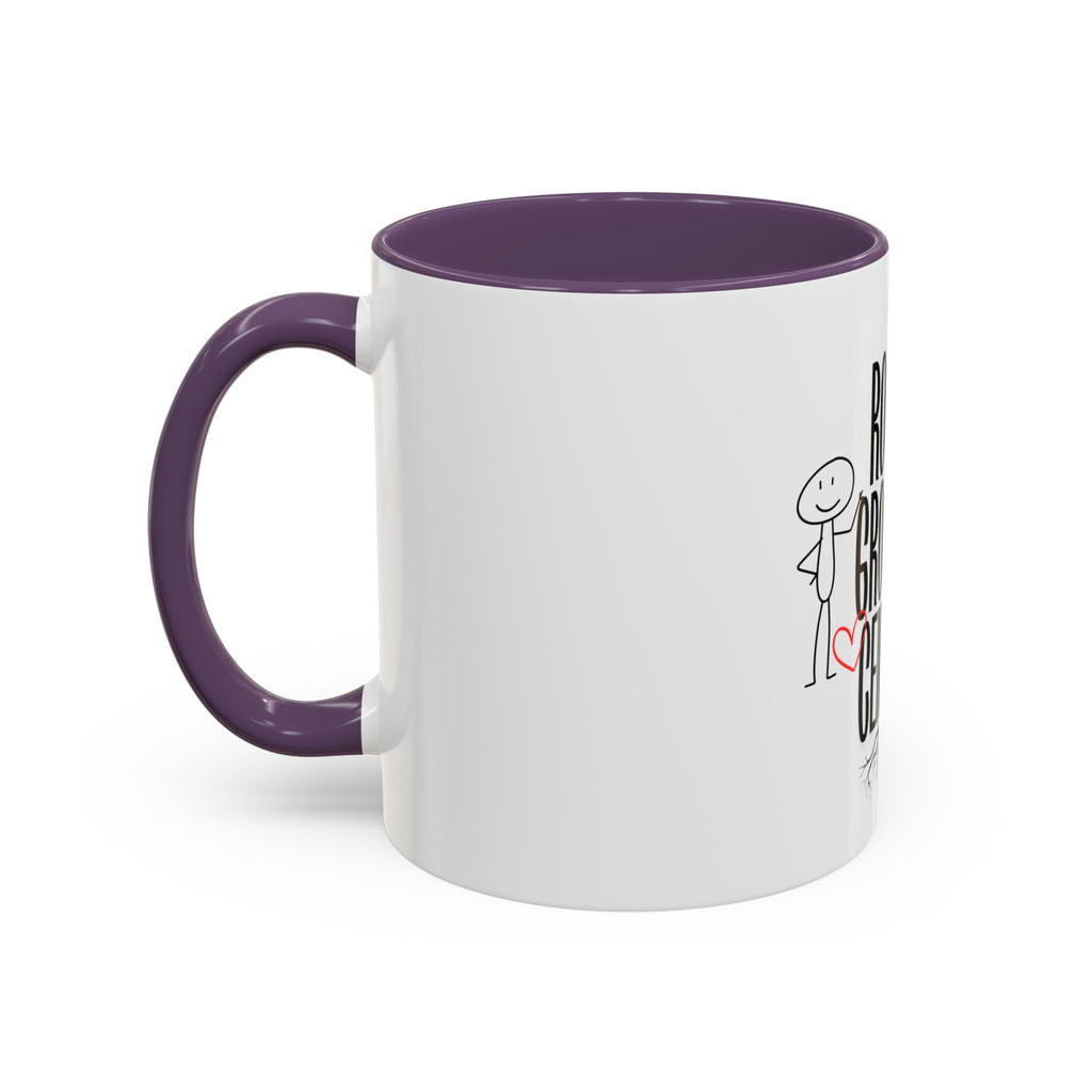Rooted, Grounded, Centered Accent Coffee Mug (11, 15oz)