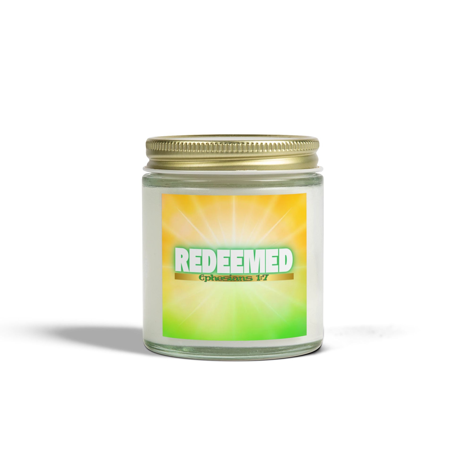 Coconut Apricot Wax Scented Candle - ‘Redeemed’