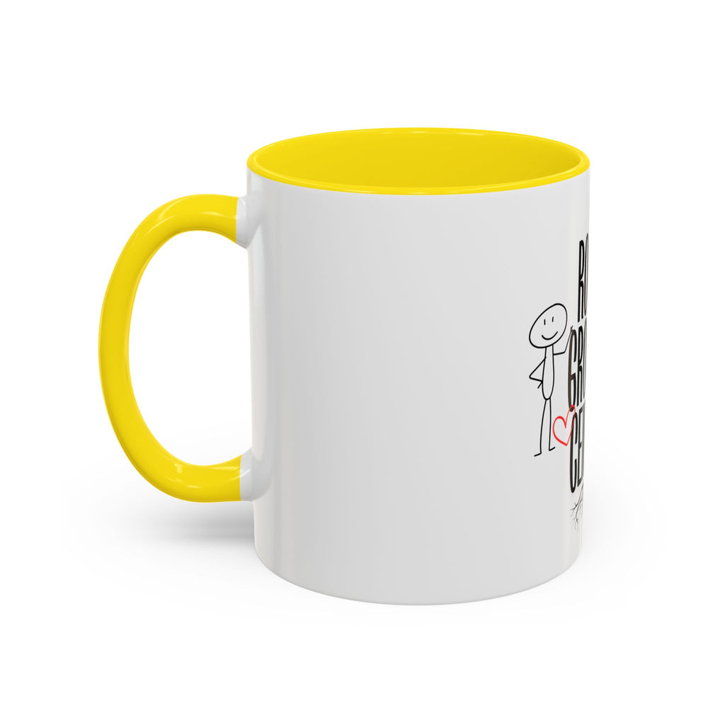 Rooted, Grounded, Centered Accent Coffee Mug (11, 15oz)