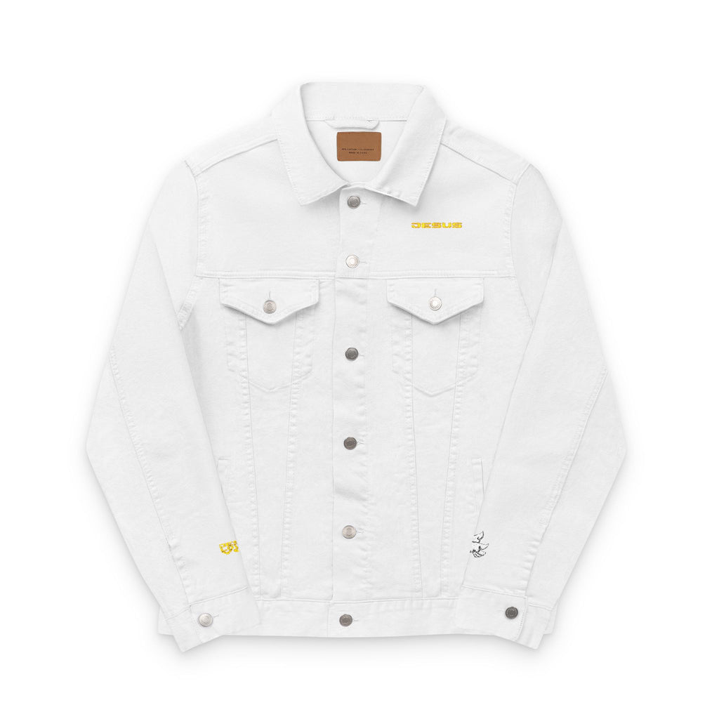 Embroidered Denim Jacket - following JESUS Tribe