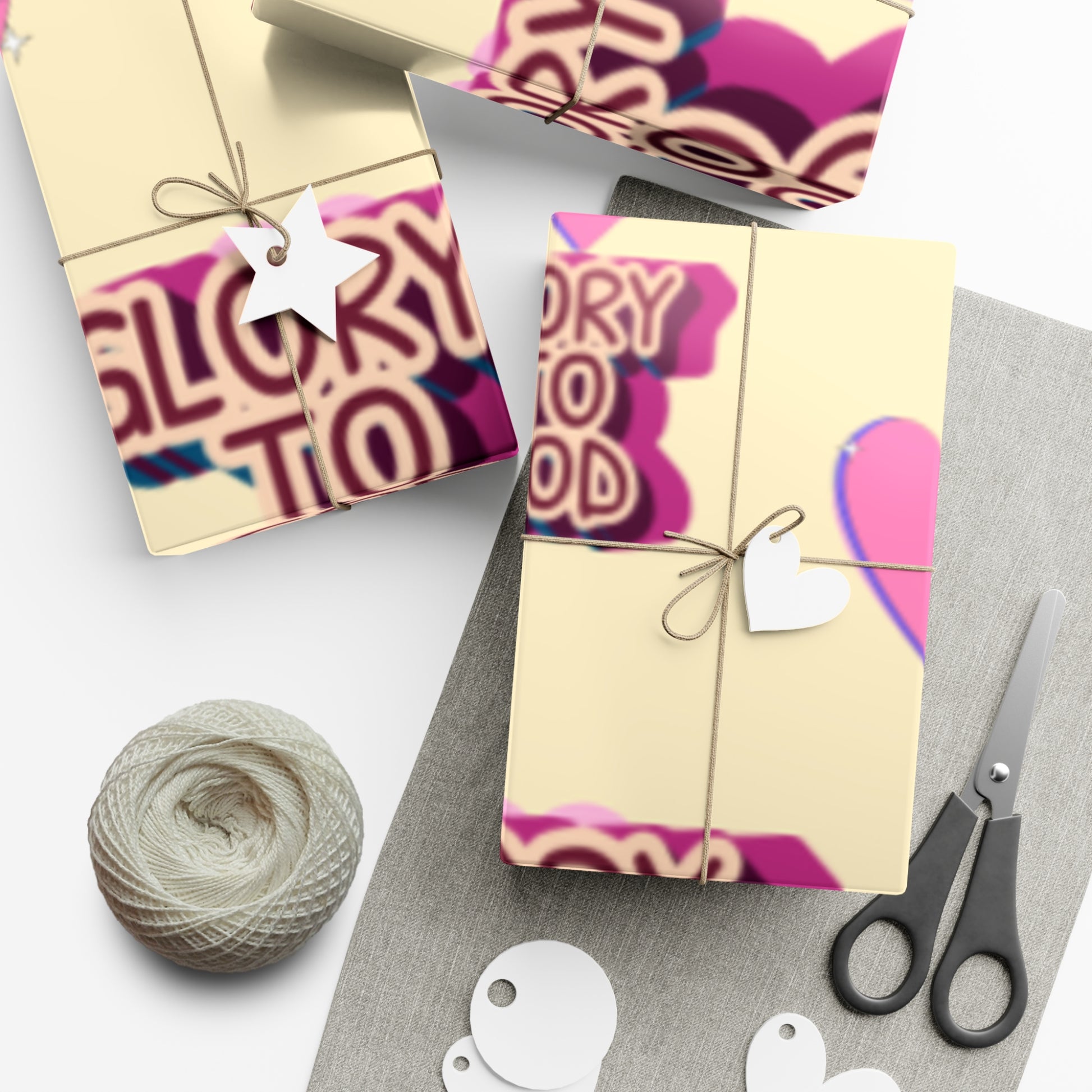 Wrapping Paper - Glory to GOD Design