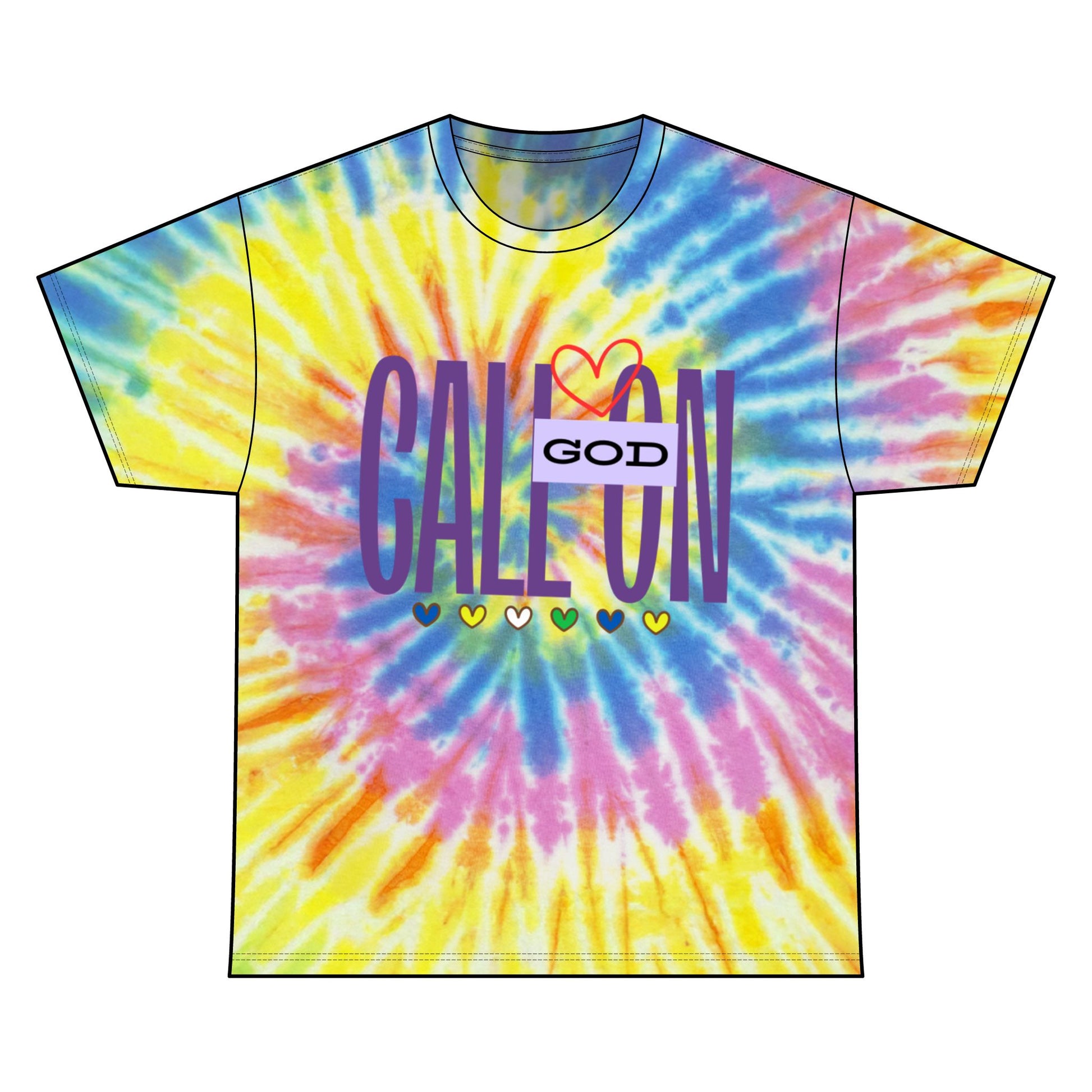 Unisex Tie Dye Cotton Tee