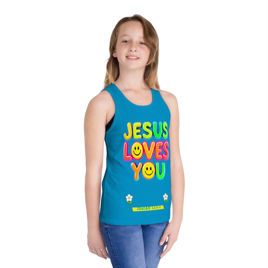 Kid's Tank Top - JESUS LOVES YOU