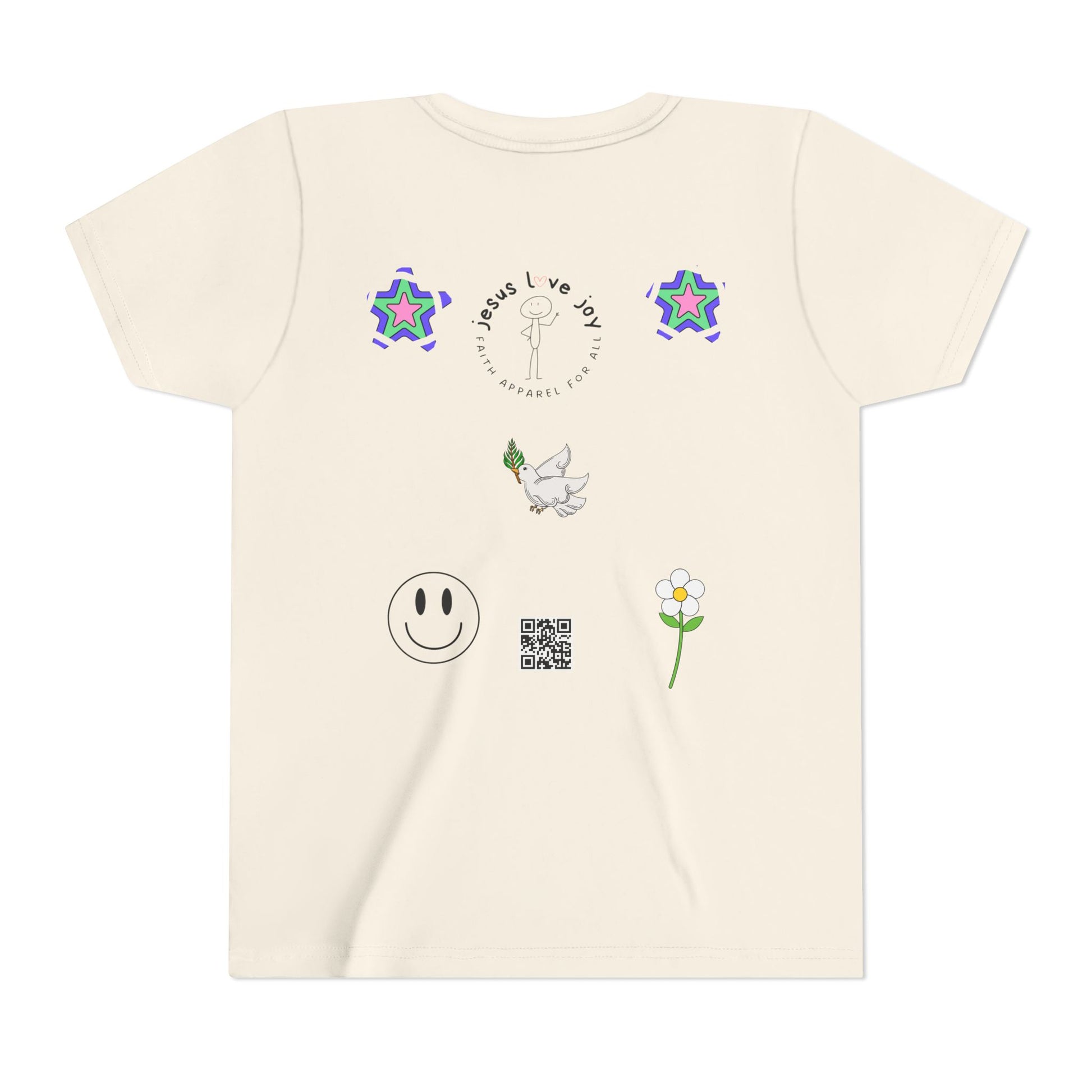 Youth Short Sleeve Tee - 'Amen'  Typography Shirt