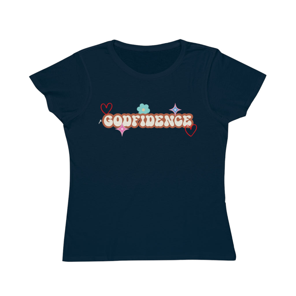 Women's T-Shirt with GODFIDENCE Design
