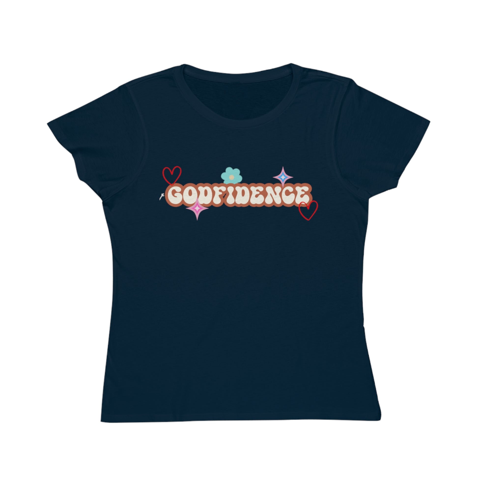 Women's T-Shirt with GODFIDENCE Design