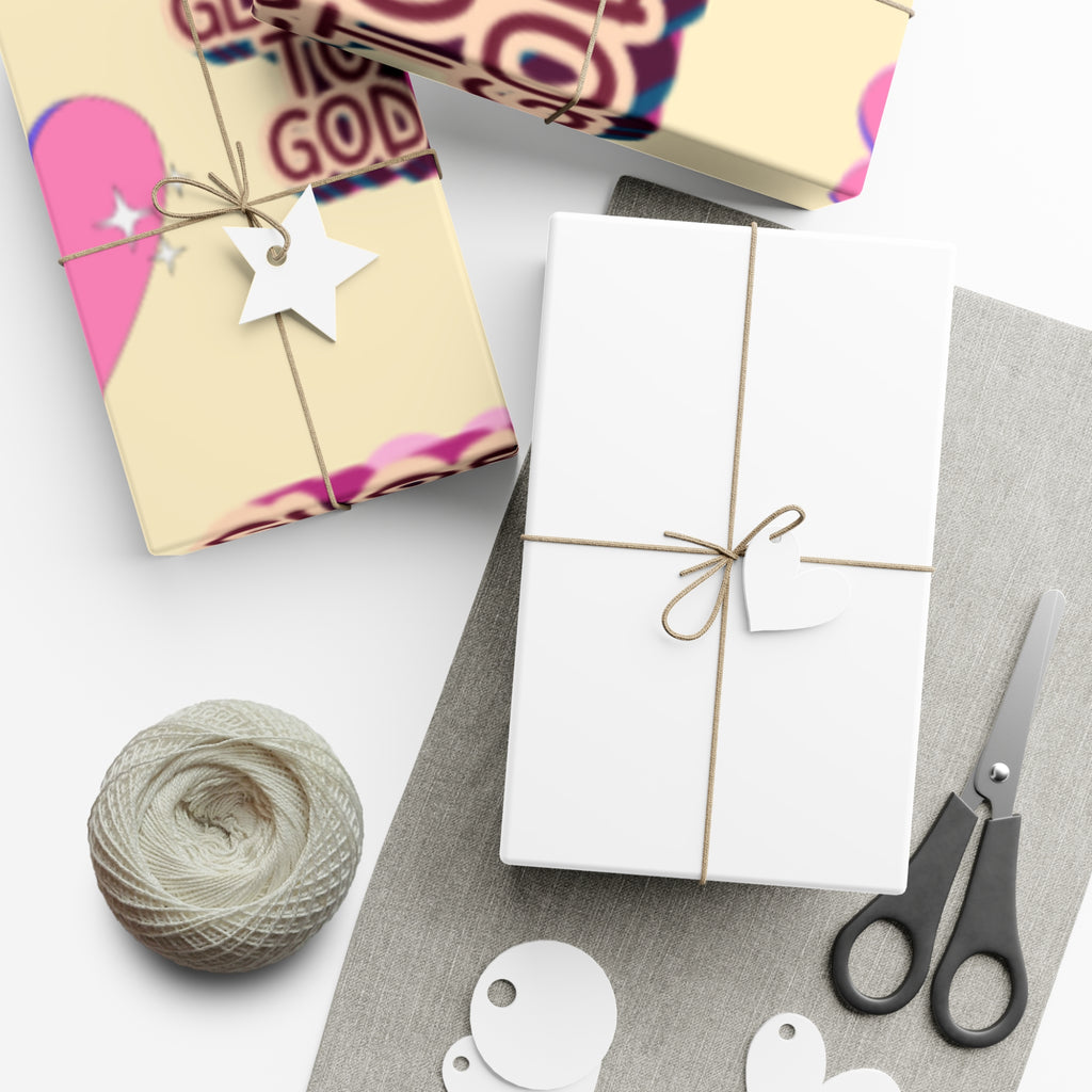 Wrapping Paper - Glory to GOD Design