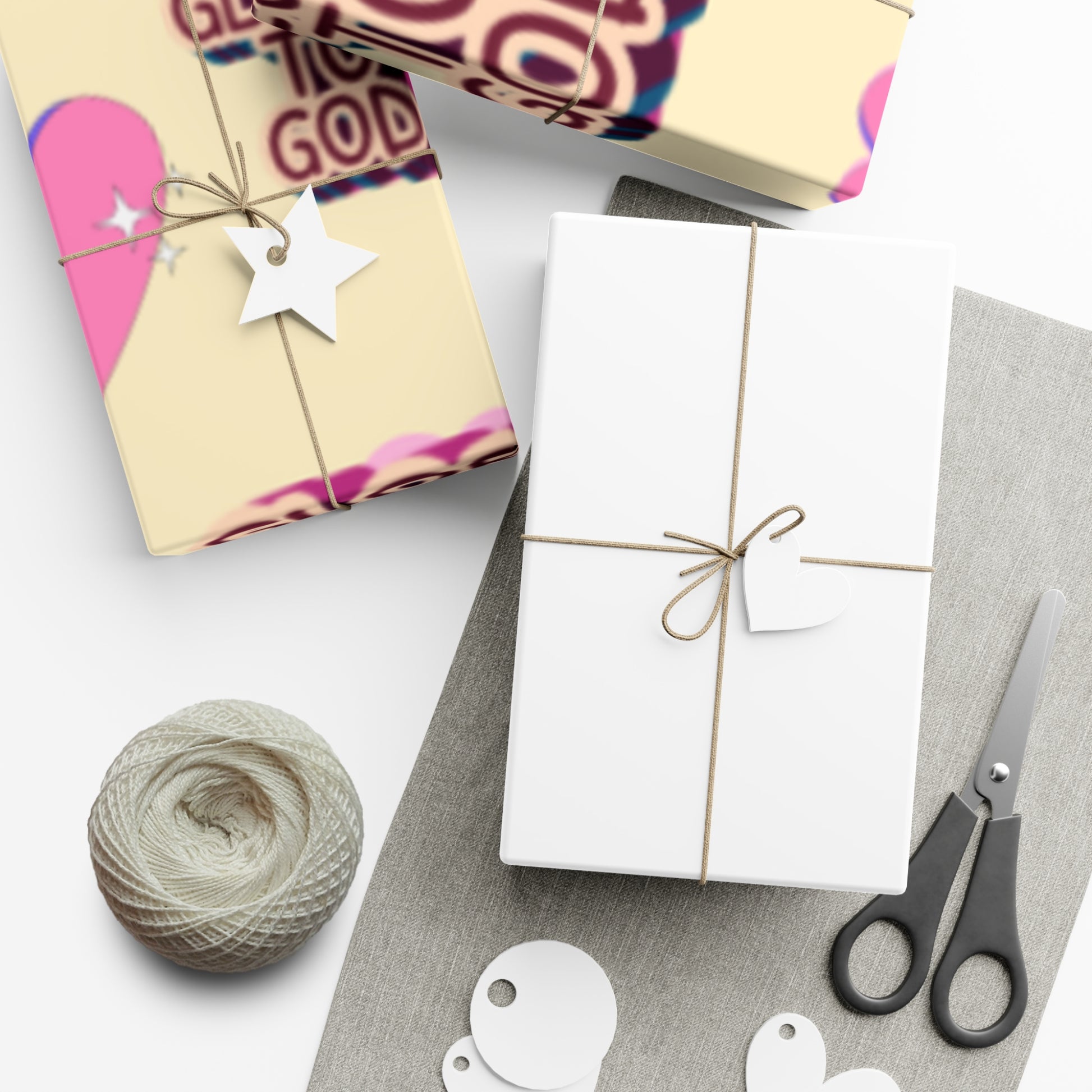 Wrapping Paper - Glory to GOD Design
