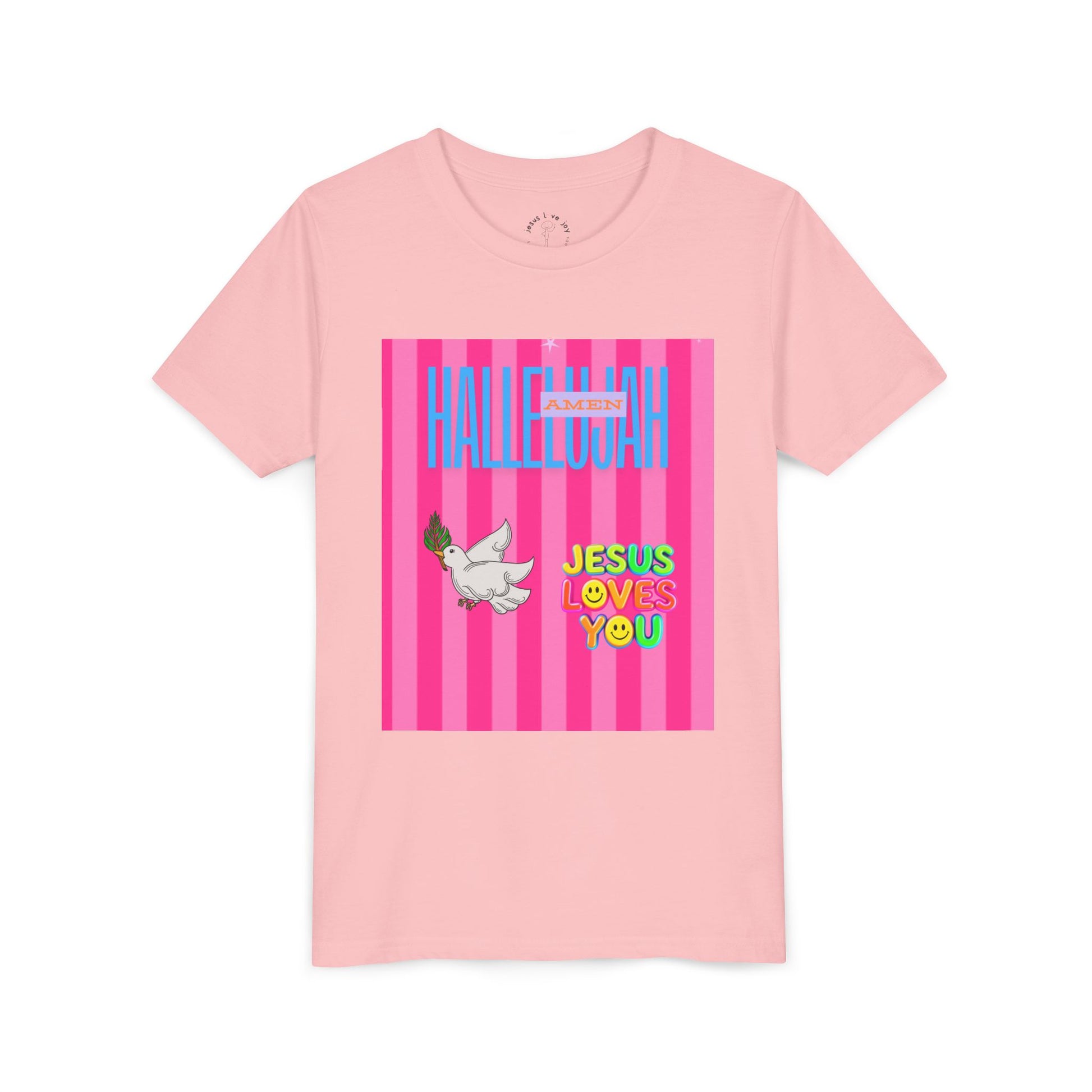 Youth Short Sleeve Tee - 'Amen'  Typography Shirt