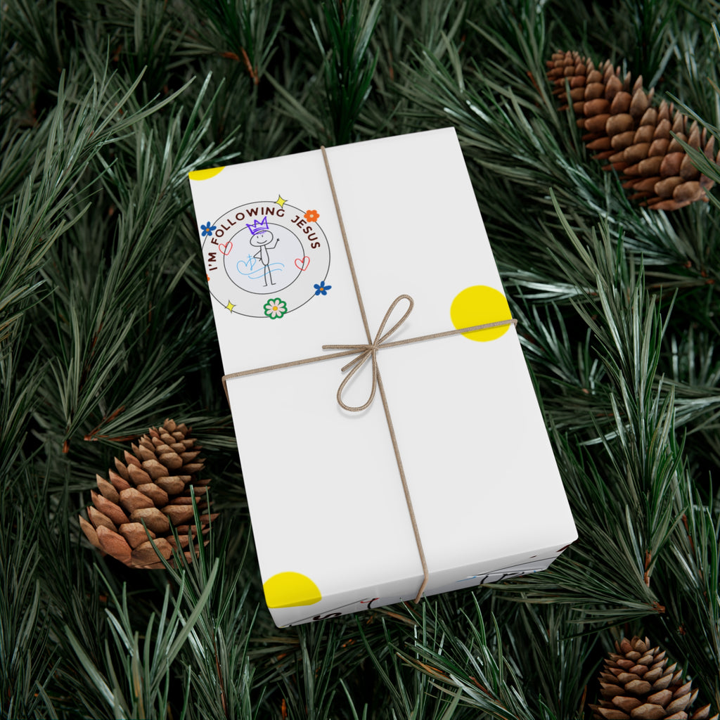 I’M FOLLOWING JESUS Gift Wrap Papers