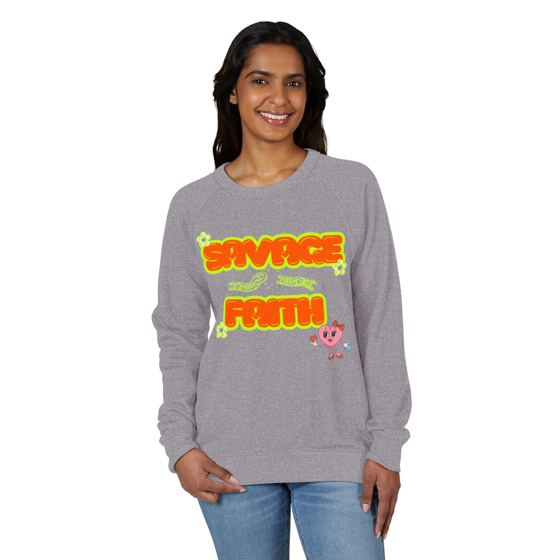 Raglan Sweatshirt - SAVAGE FAITH Design