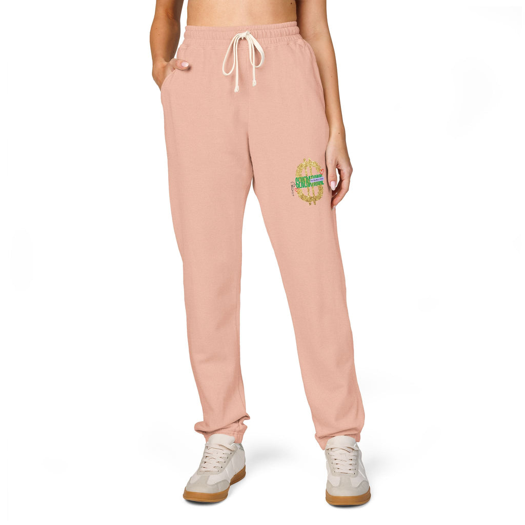 Fleece Sweatpants - Generational Wealth Inspirational Design