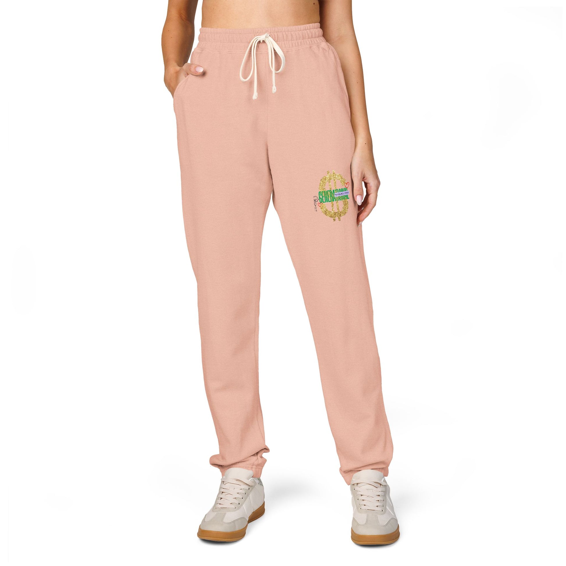 Fleece Sweatpants - Generational Wealth Inspirational Design