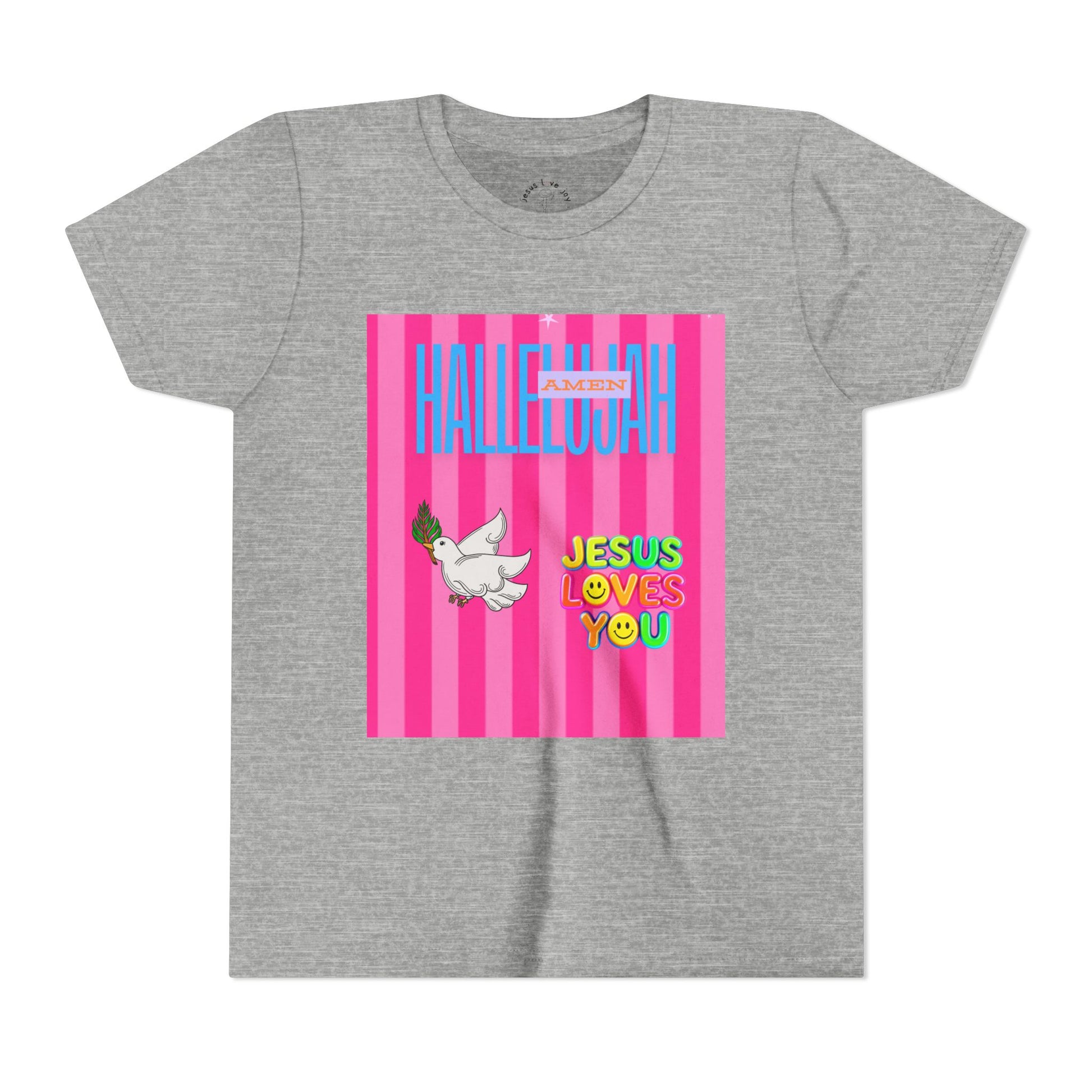 Youth Short Sleeve Tee - 'Amen'  Typography Shirt