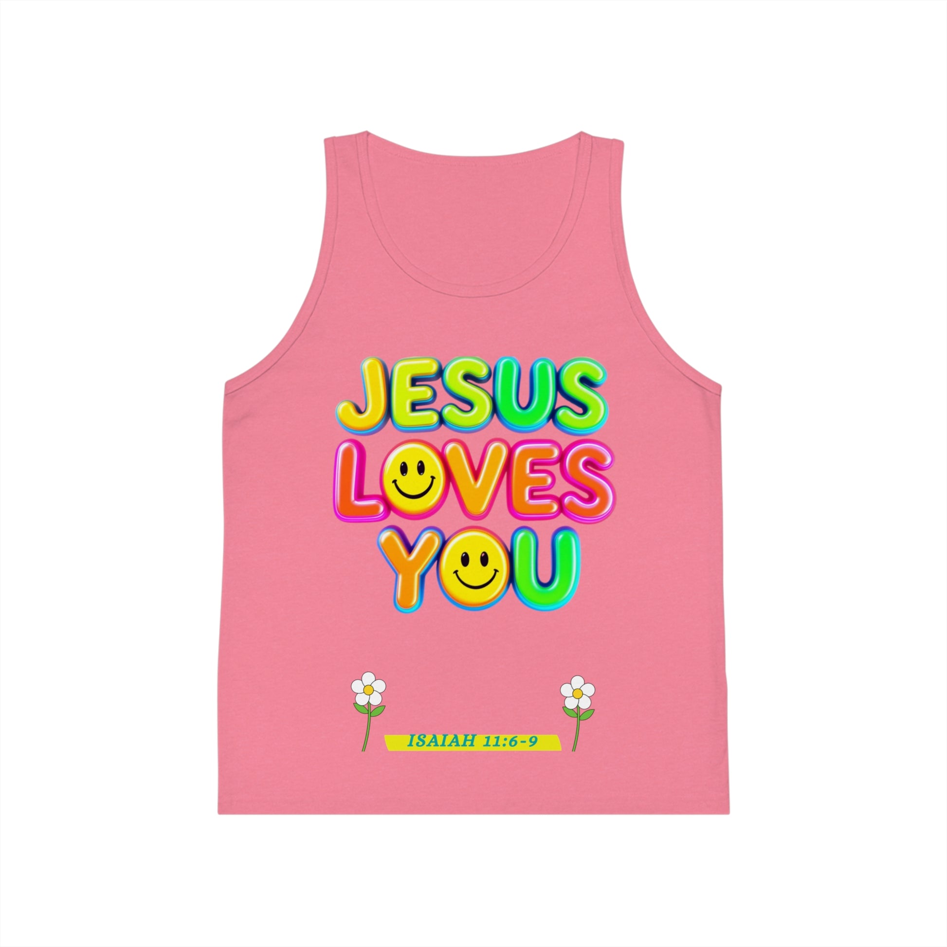 Kid's Tank Top - JESUS LOVES YOU