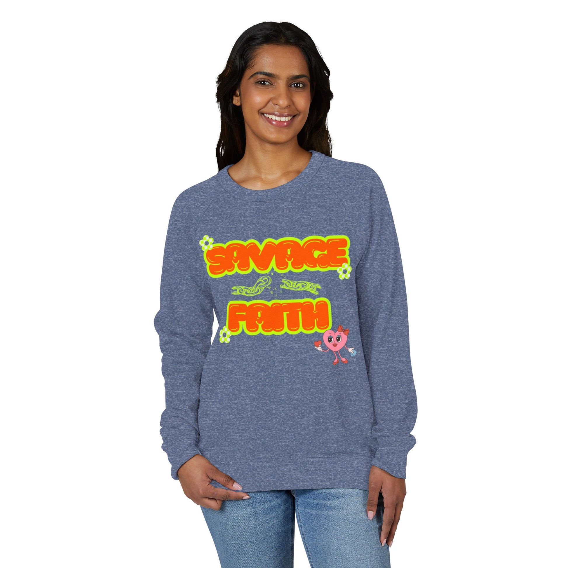 Raglan Sweatshirt - SAVAGE FAITH Design