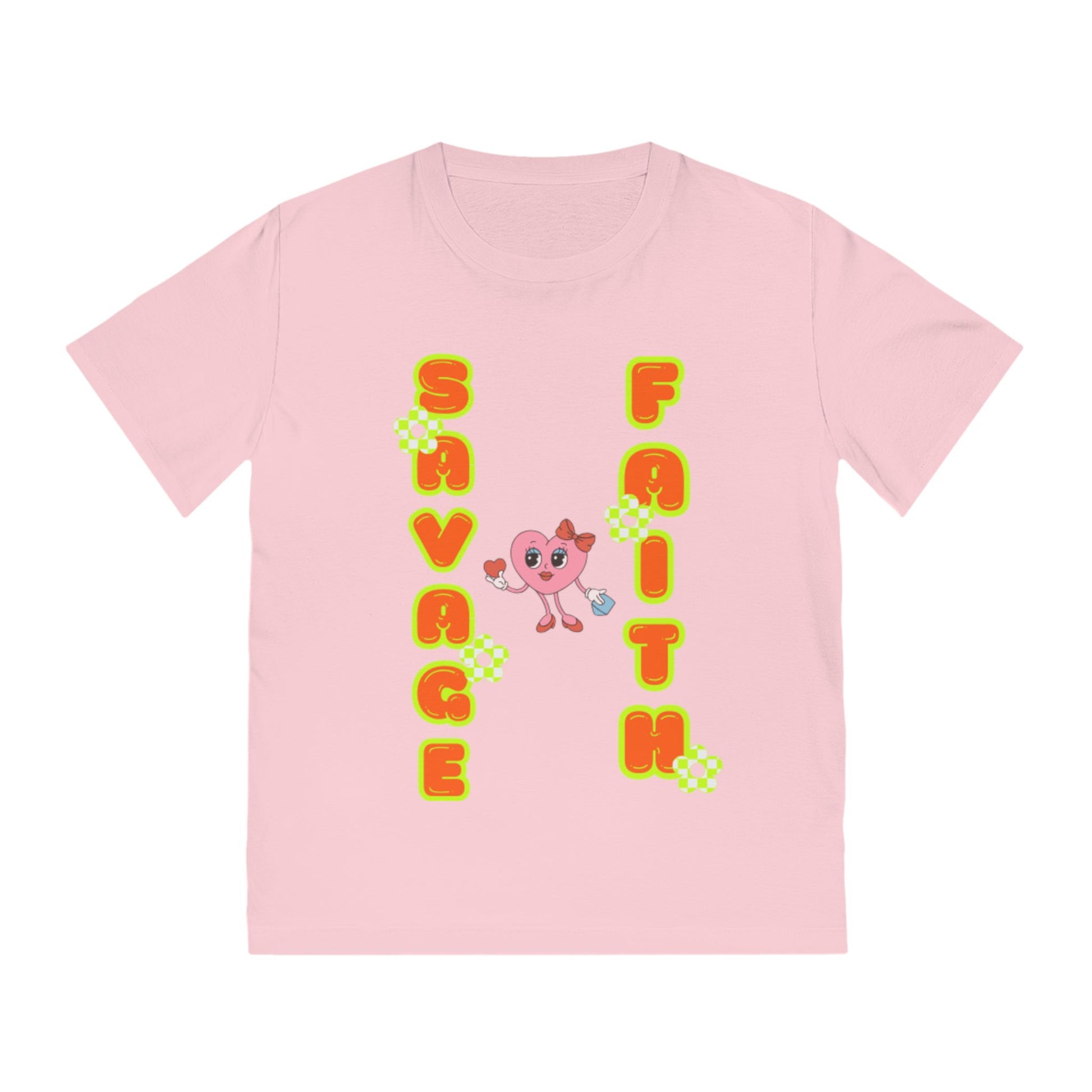 T-Shirt with 'Savage Faith in God' Design