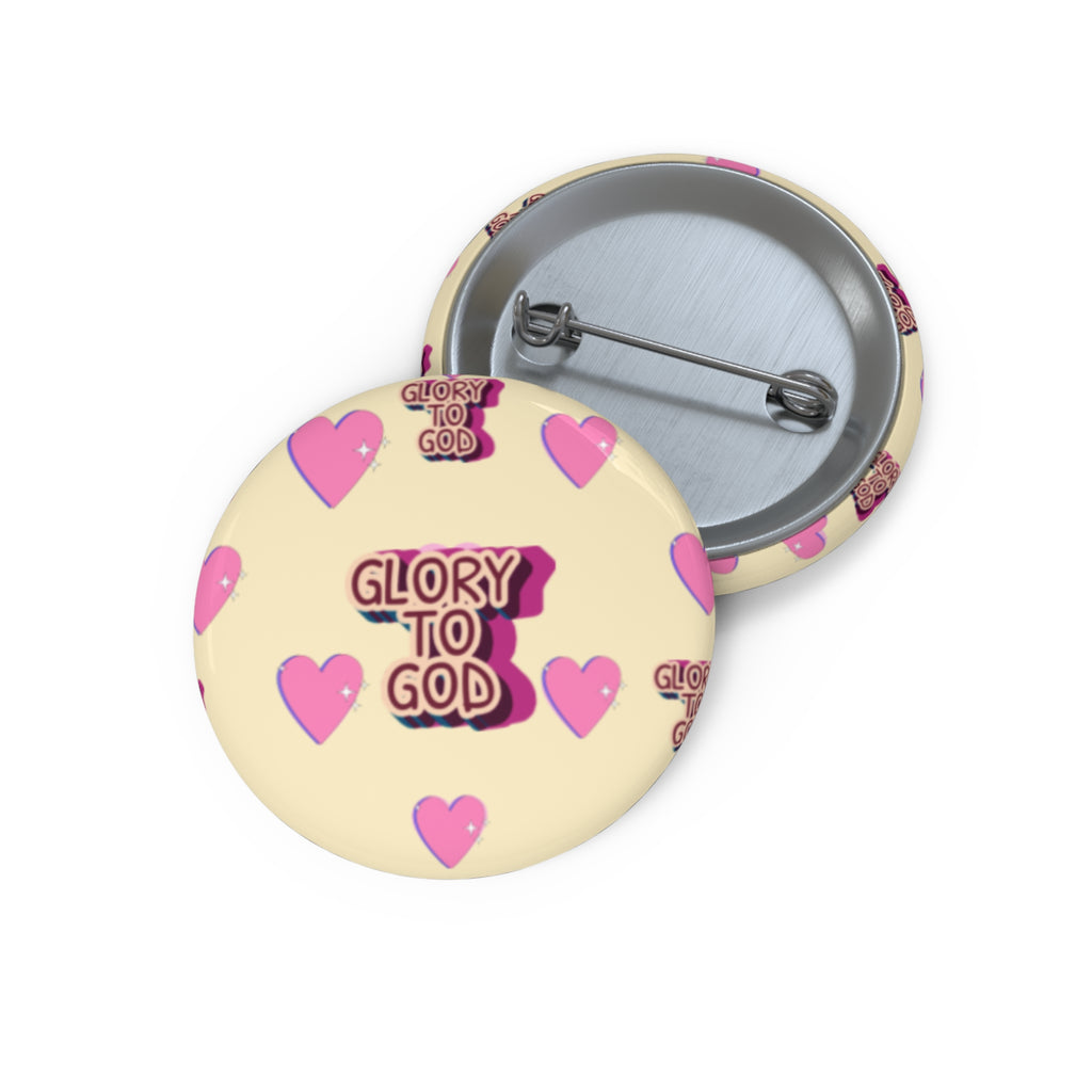Pin Buttons - Glory to GOD