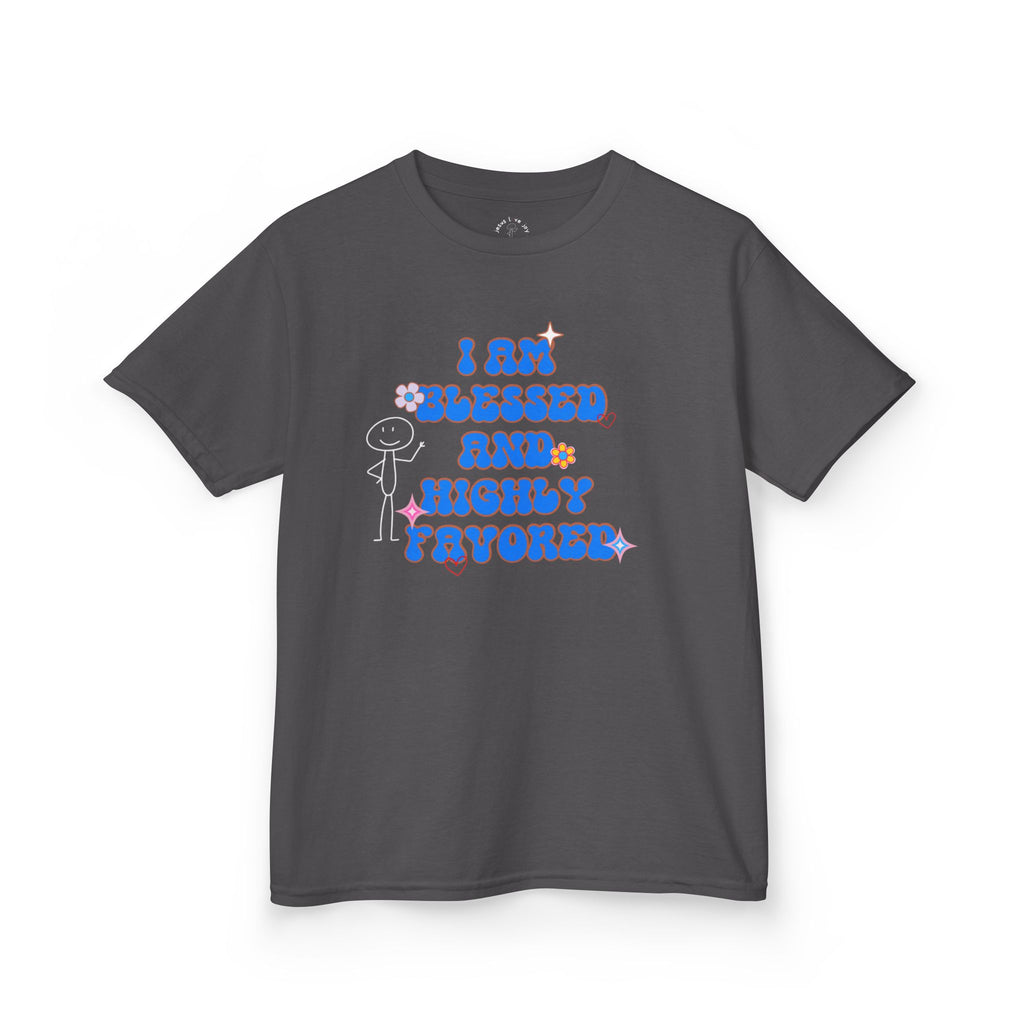 Kids Tee - Blessed Heavy Cotton Shirt for the Little Ones
