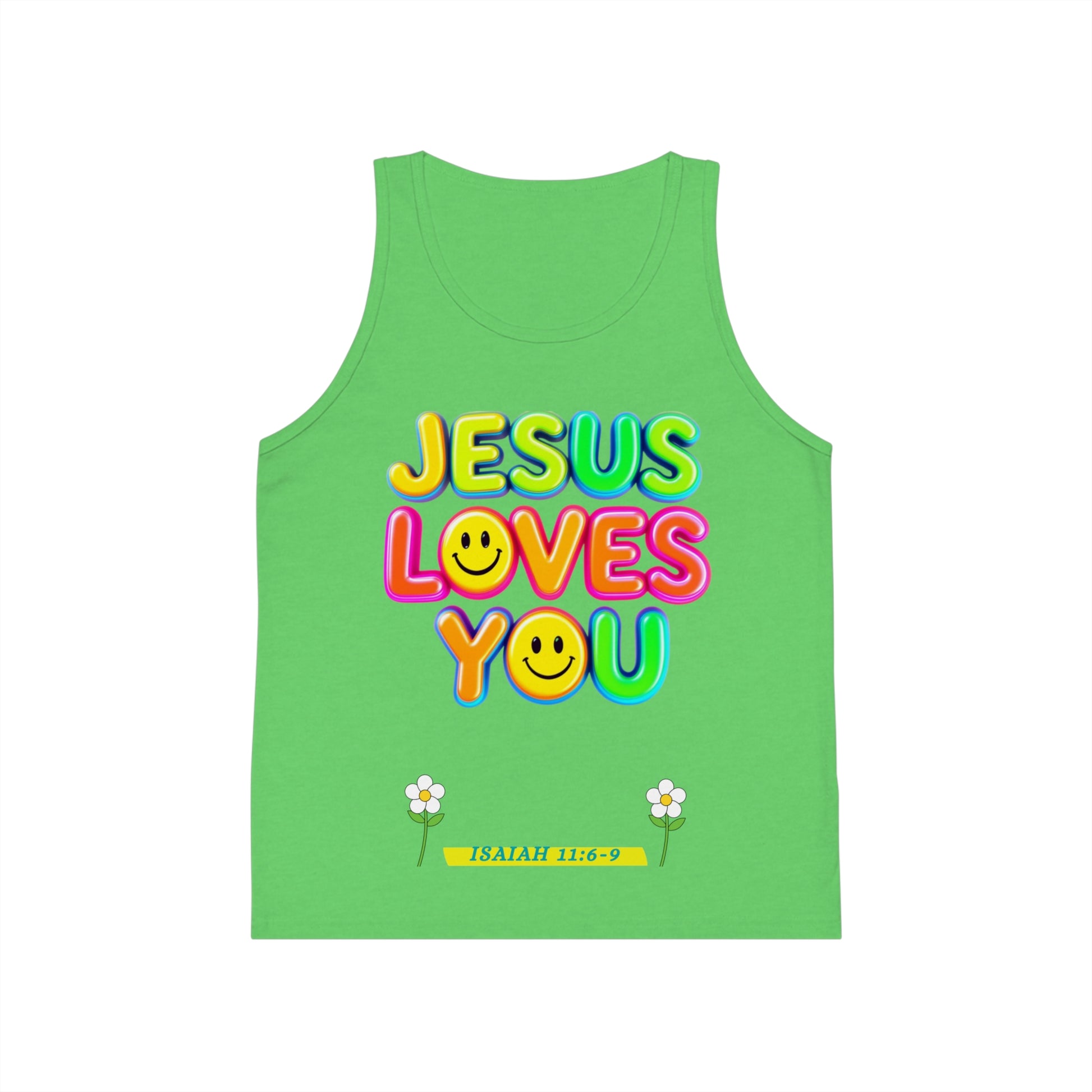 Kid's Tank Top - JESUS LOVES YOU