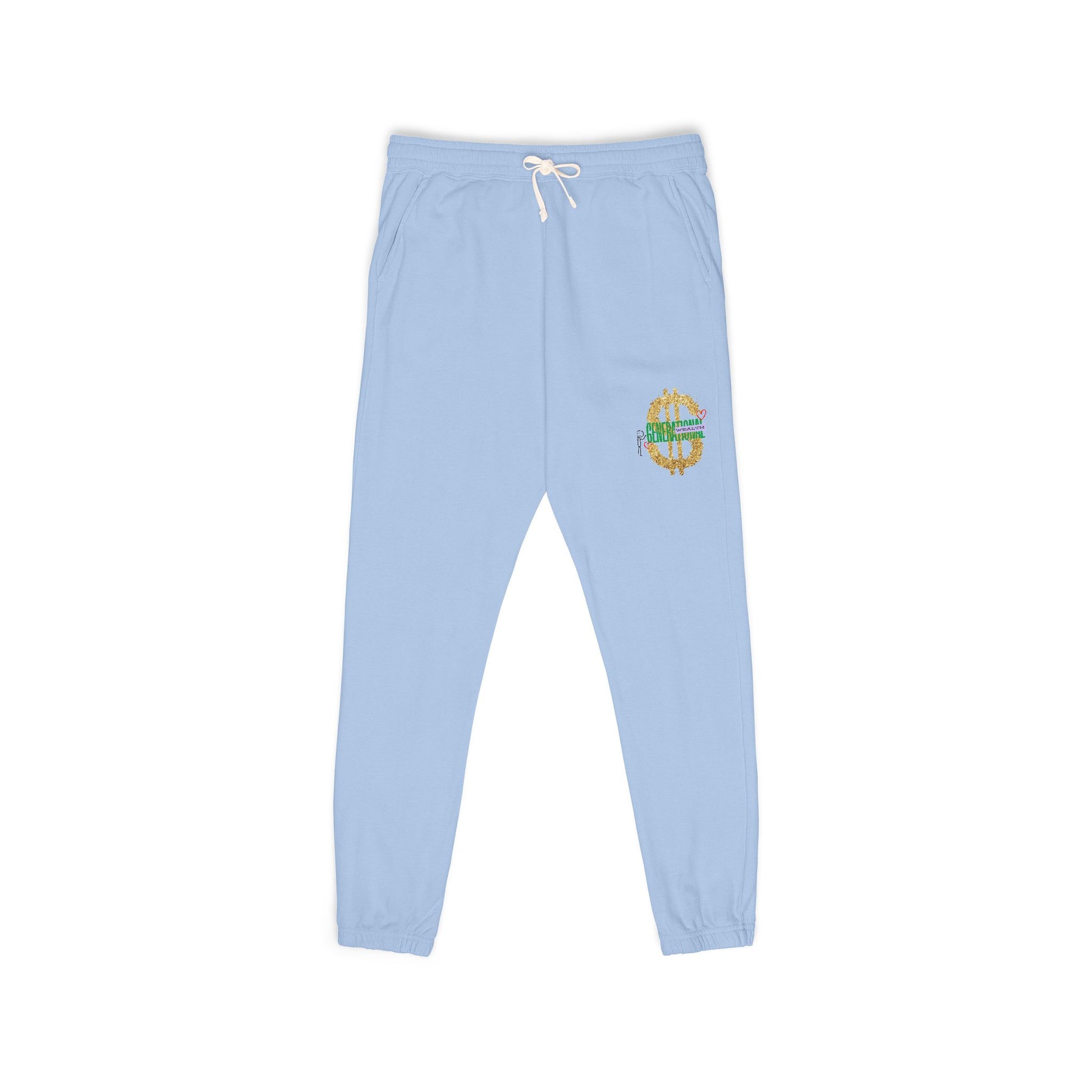 Fleece Sweatpants - Generational Wealth Inspirational Design