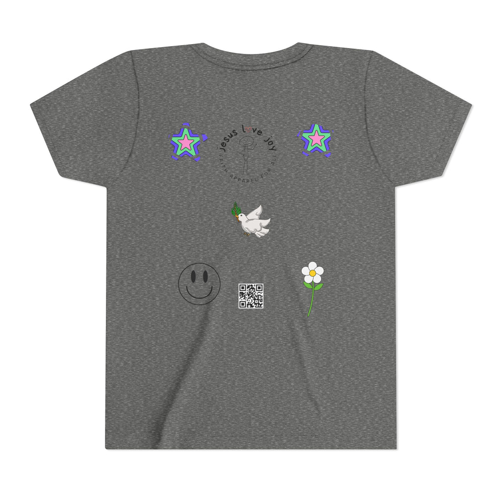 Youth Short Sleeve Tee - 'Amen'  Typography Shirt