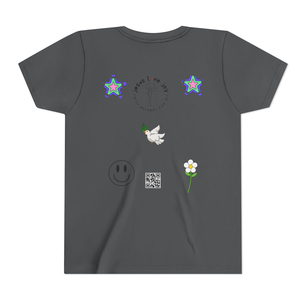 Youth Short Sleeve Tee - 'Amen'  Typography Shirt