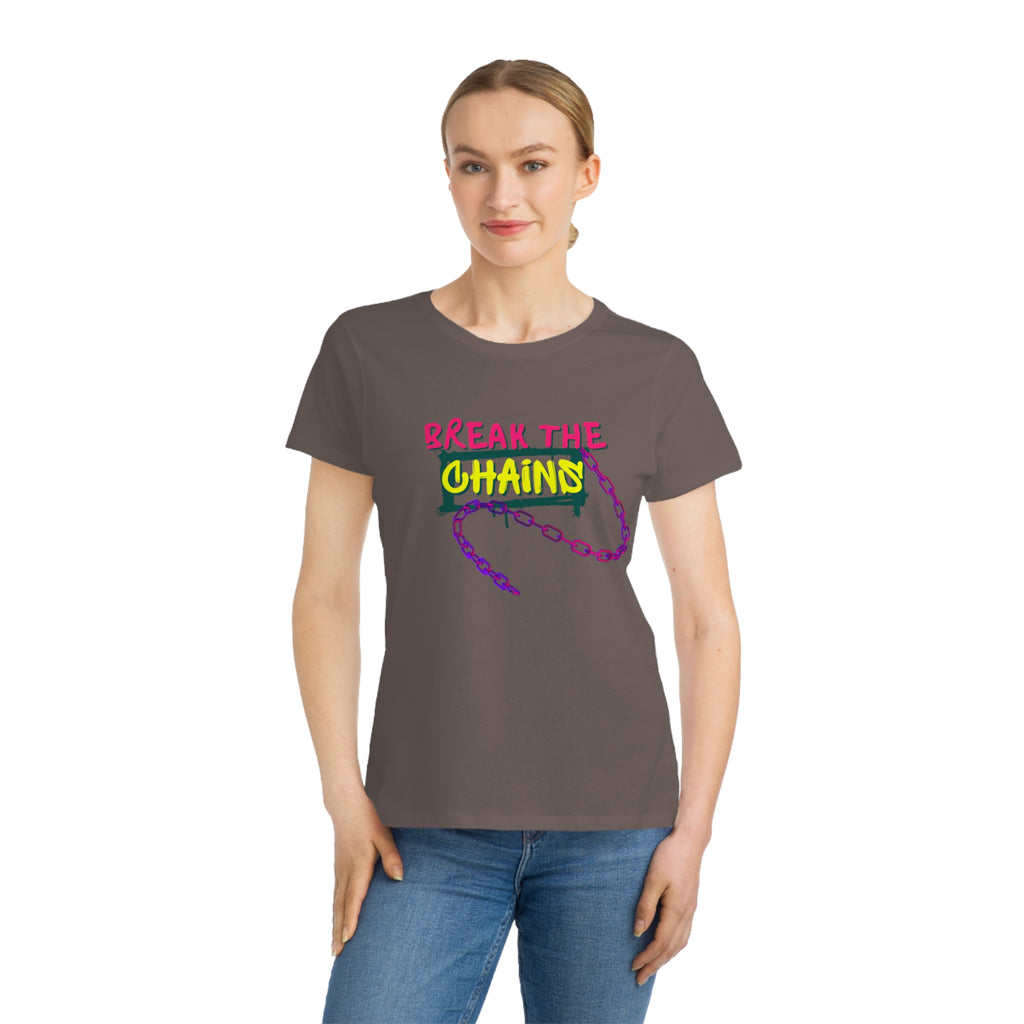 Organic Women’s T-Shirt - Break the Chains