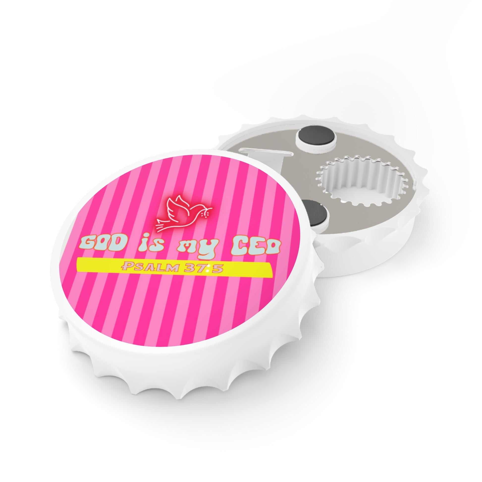 Bottle Opener - Inspirational 'GOD is my CEO' Design