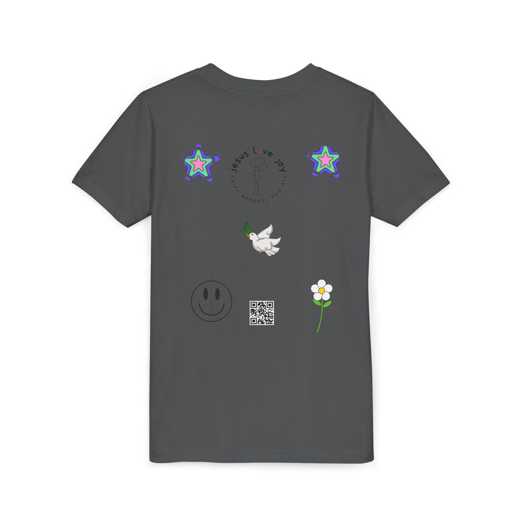 Youth Short Sleeve Tee - 'Amen'  Typography Shirt