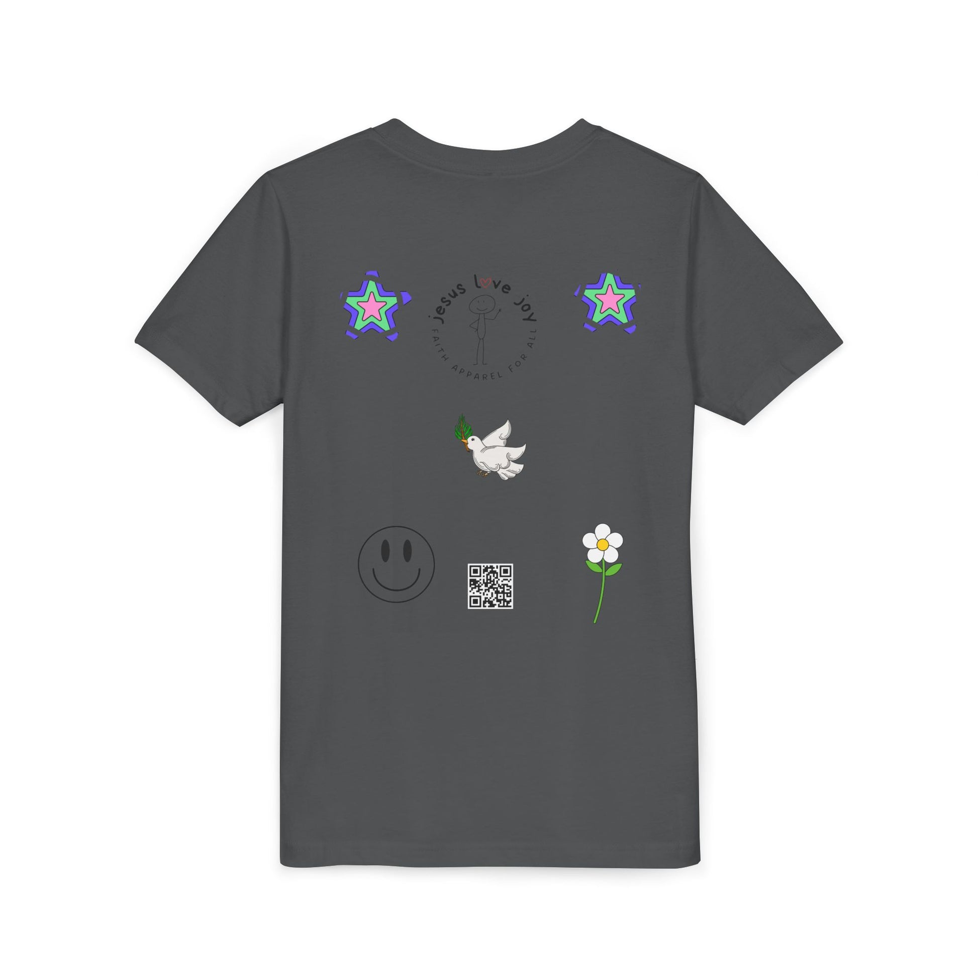 Youth Short Sleeve Tee - 'Amen'  Typography Shirt