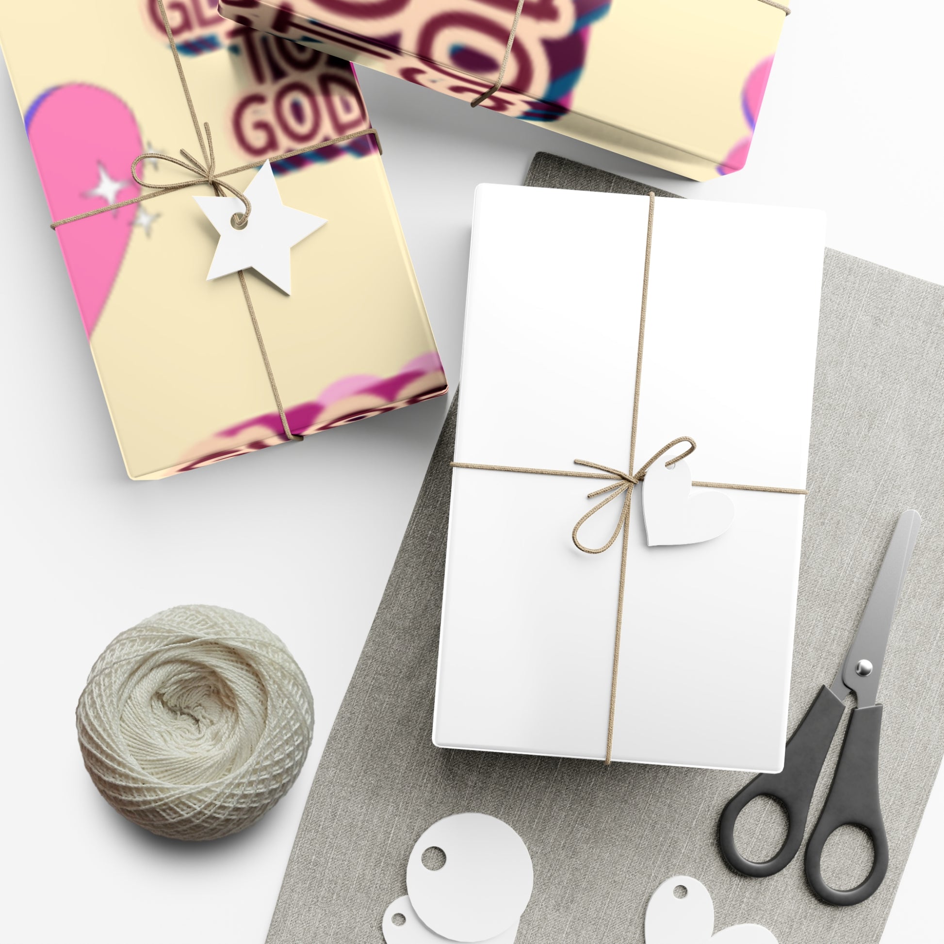 Wrapping Paper - Glory to GOD Design