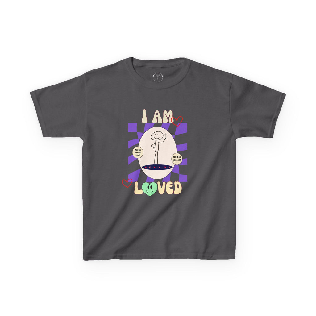 Kids Tee - I Am Loved Design