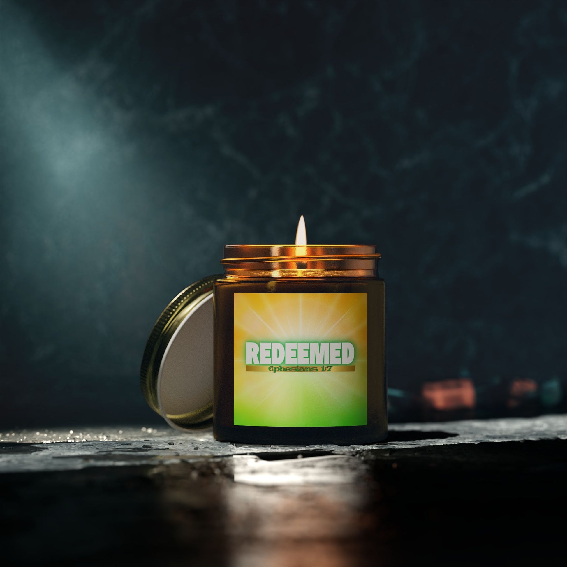 Coconut Apricot Wax Scented Candle - ‘Redeemed’