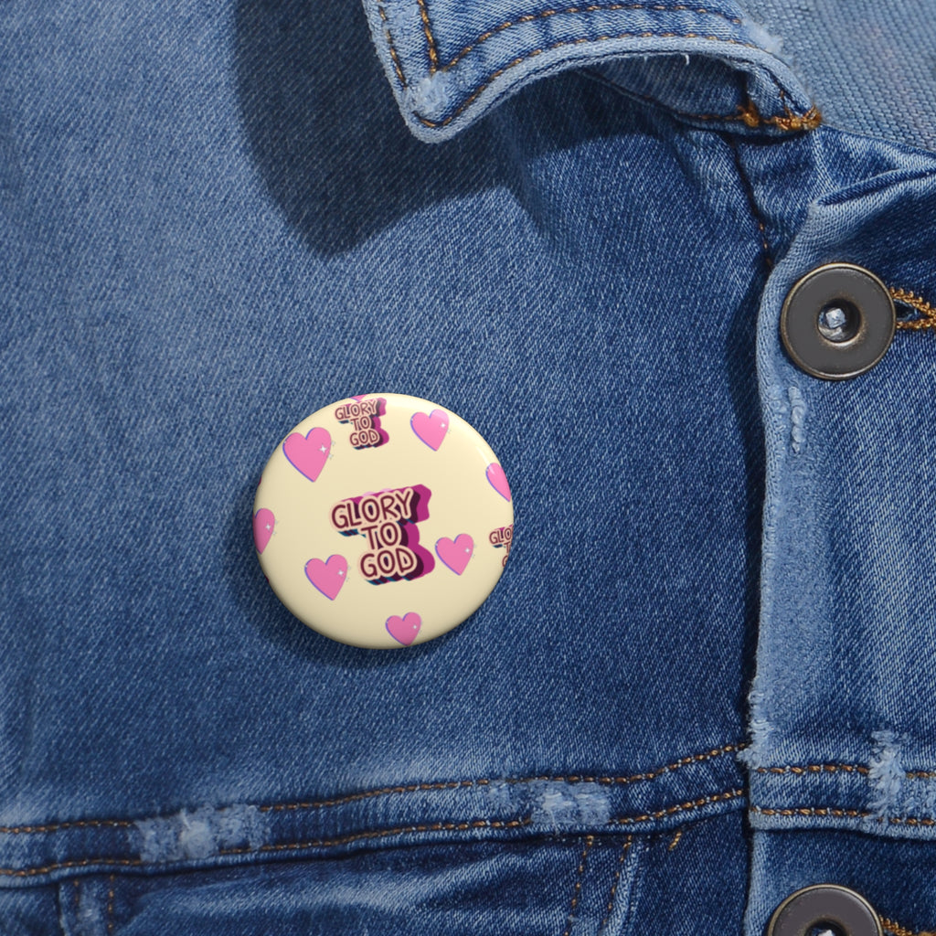 Pin Buttons - Glory to GOD