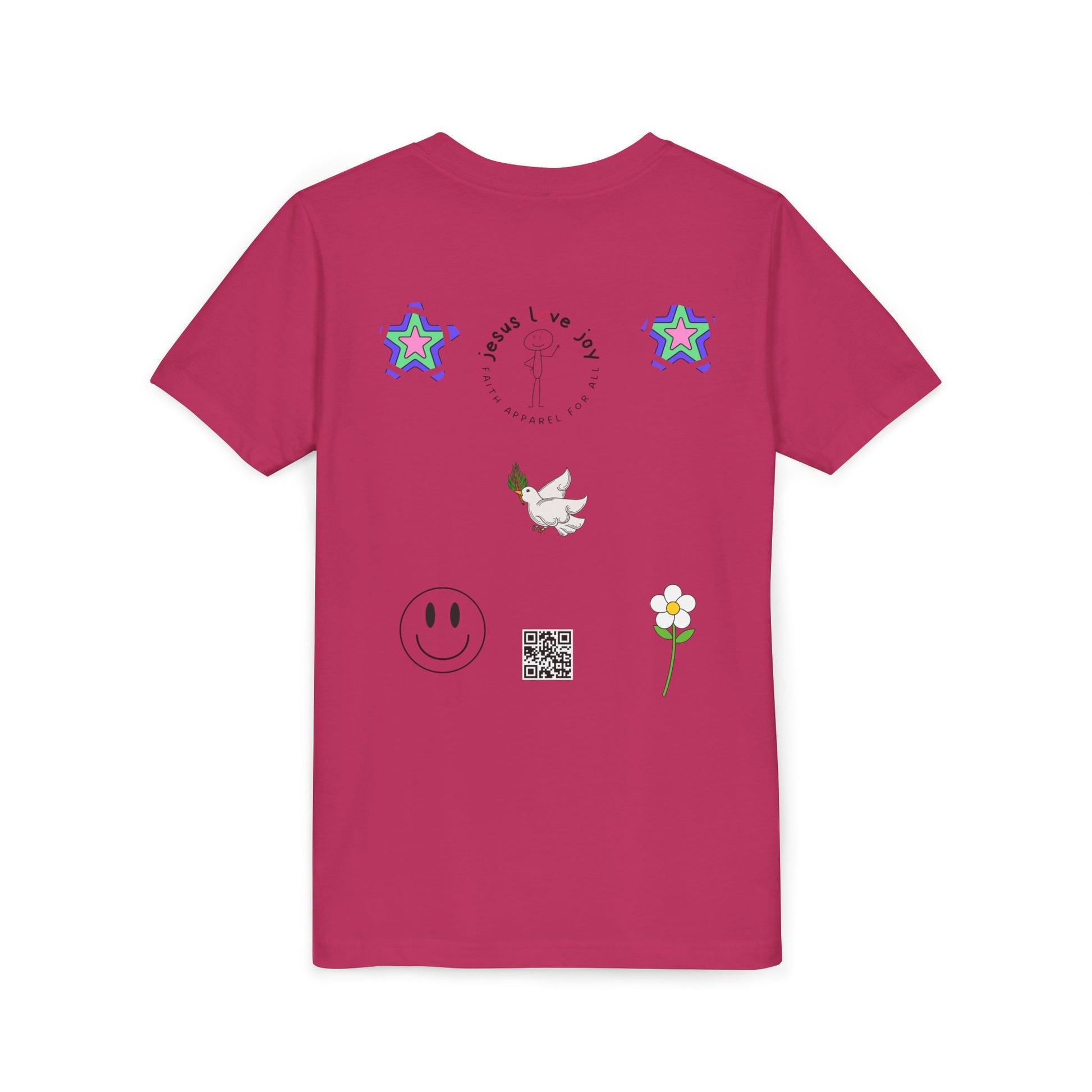 Youth Short Sleeve Tee - 'Amen'  Typography Shirt