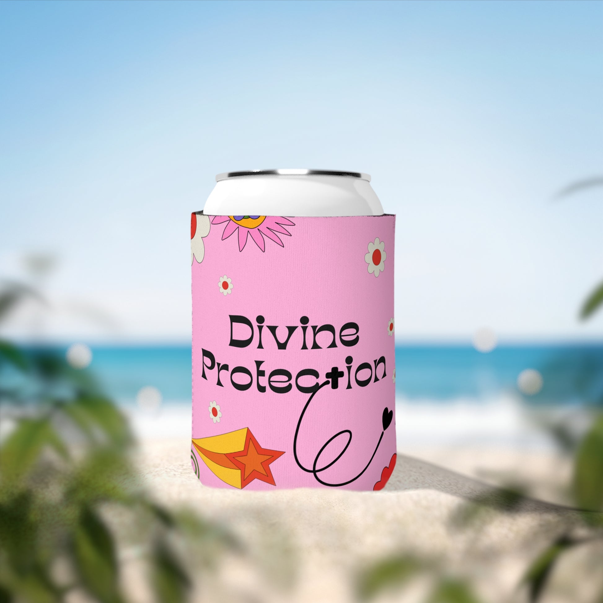 Can Cooler Sleeve - Divine Protection